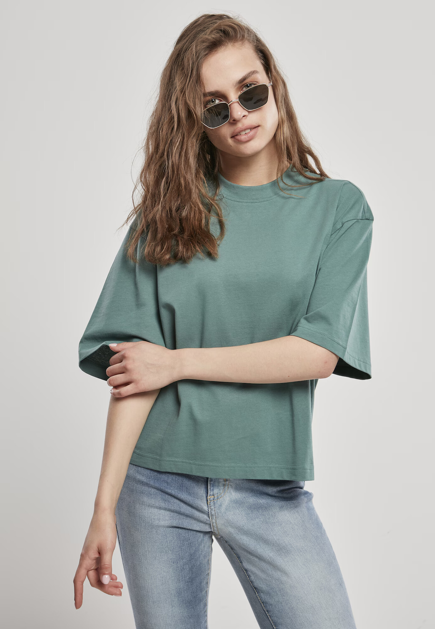 Urban Classics Tricou verde smarald - Pled.ro