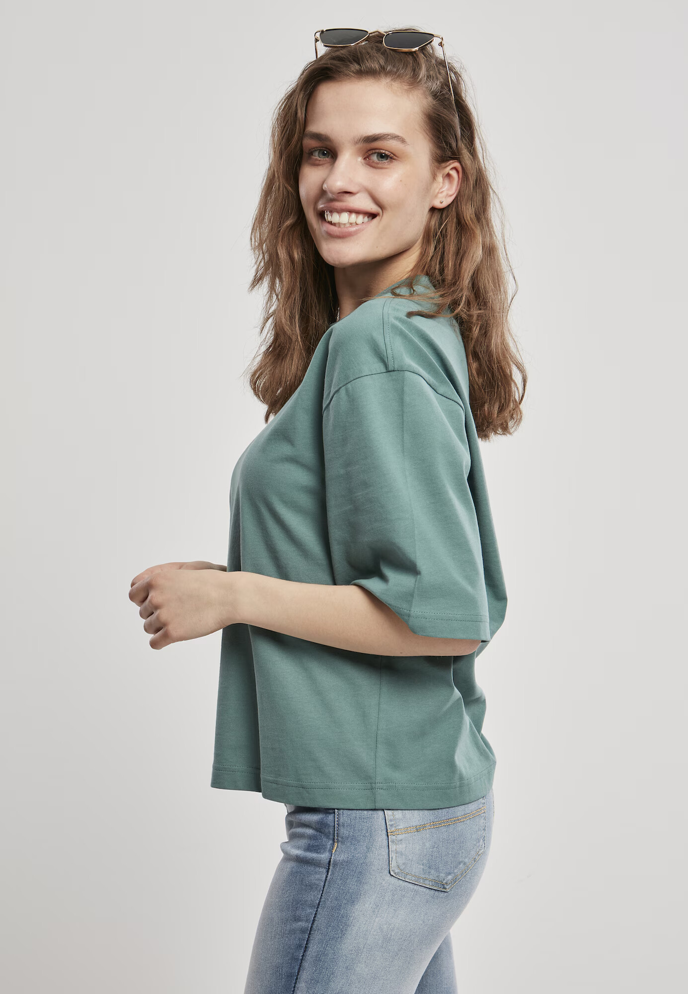 Urban Classics Tricou verde smarald - Pled.ro