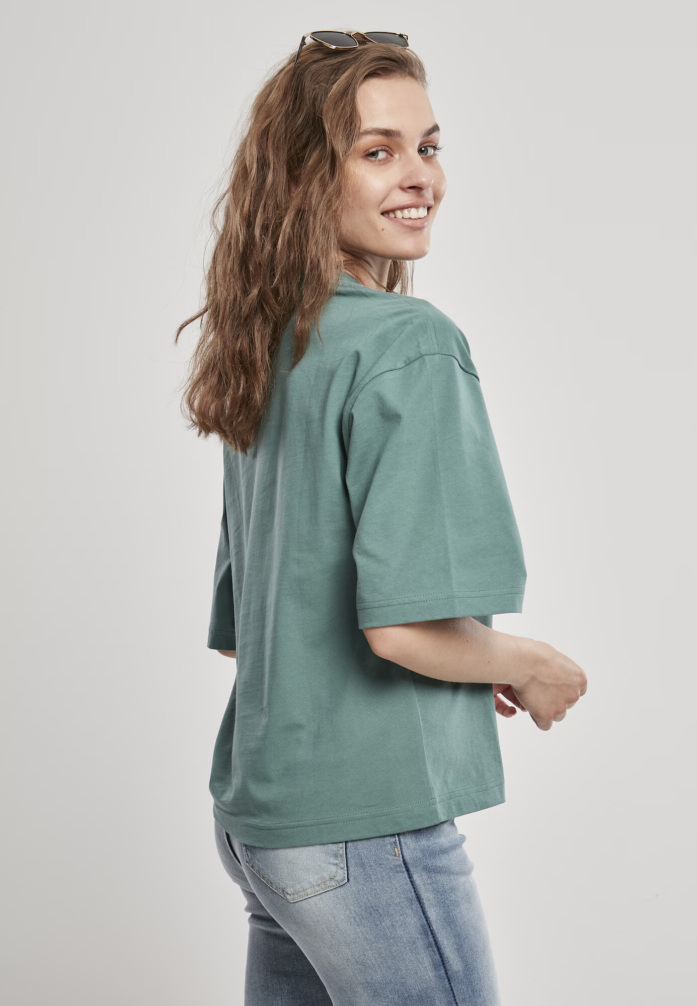 Urban Classics Tricou verde smarald - Pled.ro