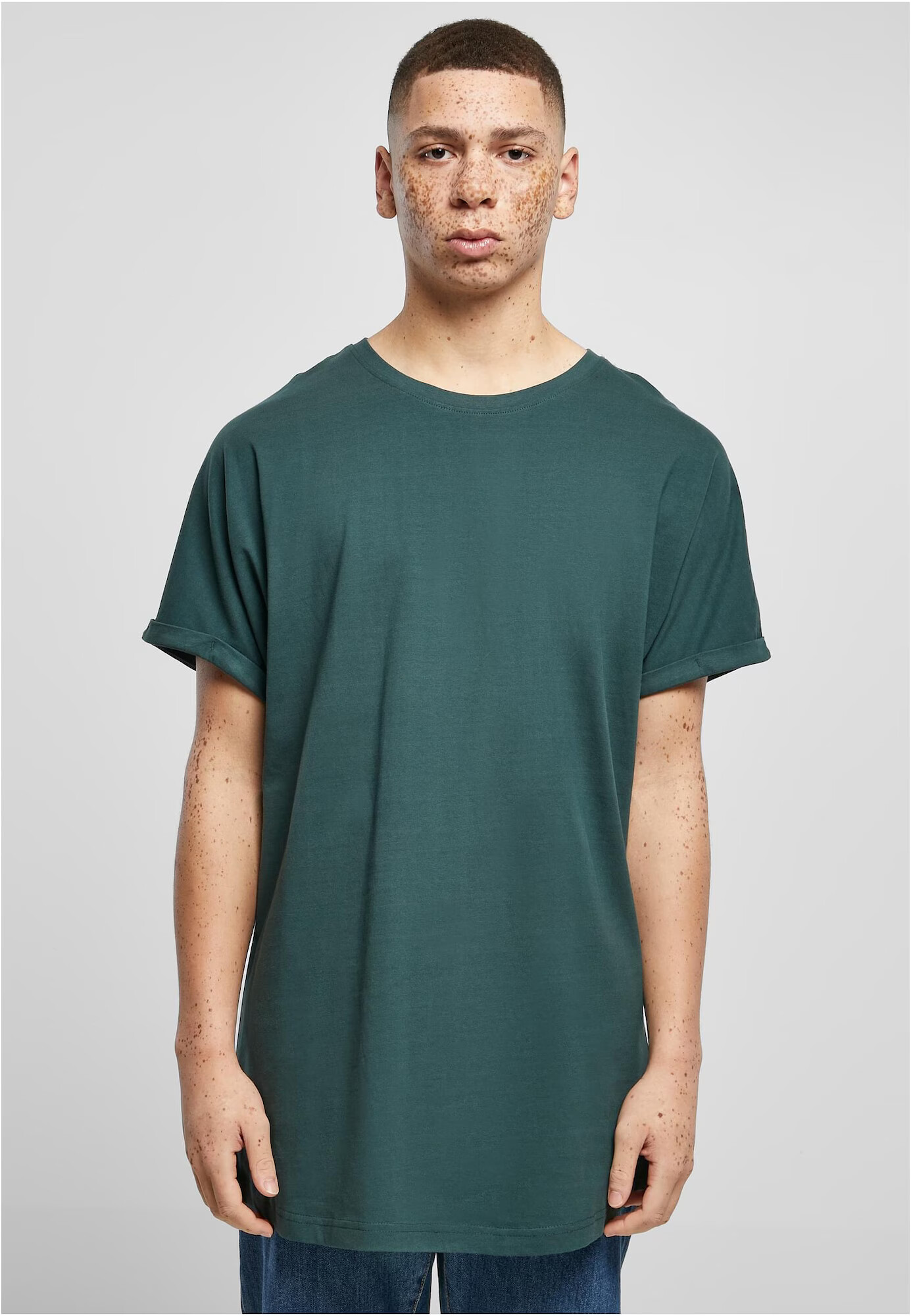 Urban Classics Tricou verde închis - Pled.ro