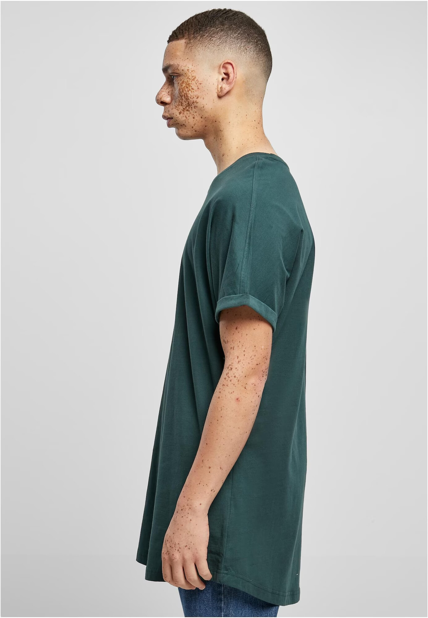 Urban Classics Tricou verde închis - Pled.ro