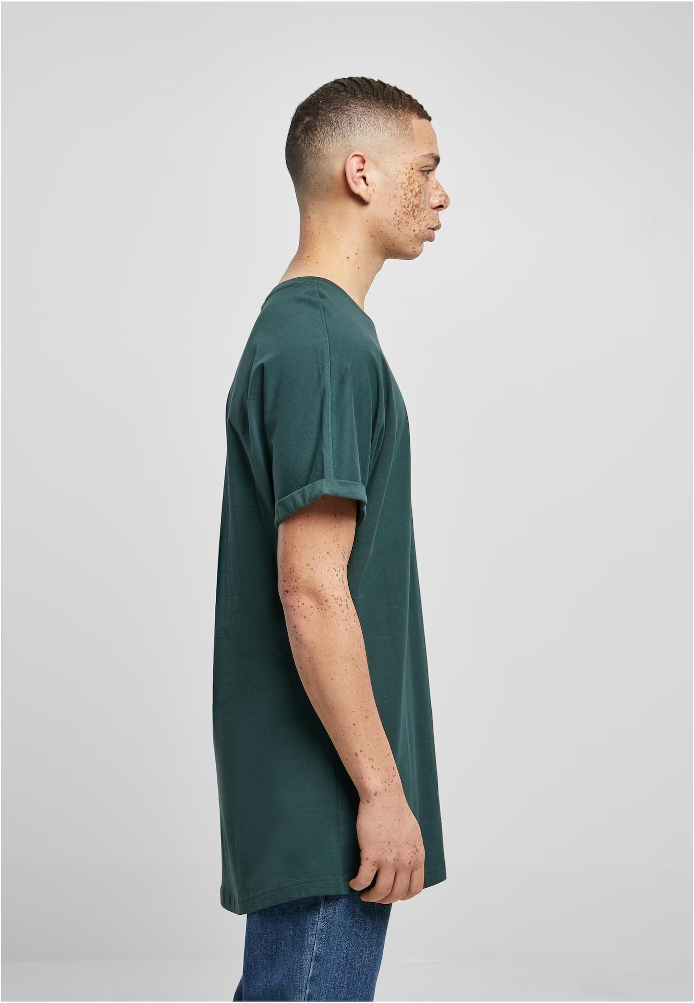 Urban Classics Tricou verde închis - Pled.ro