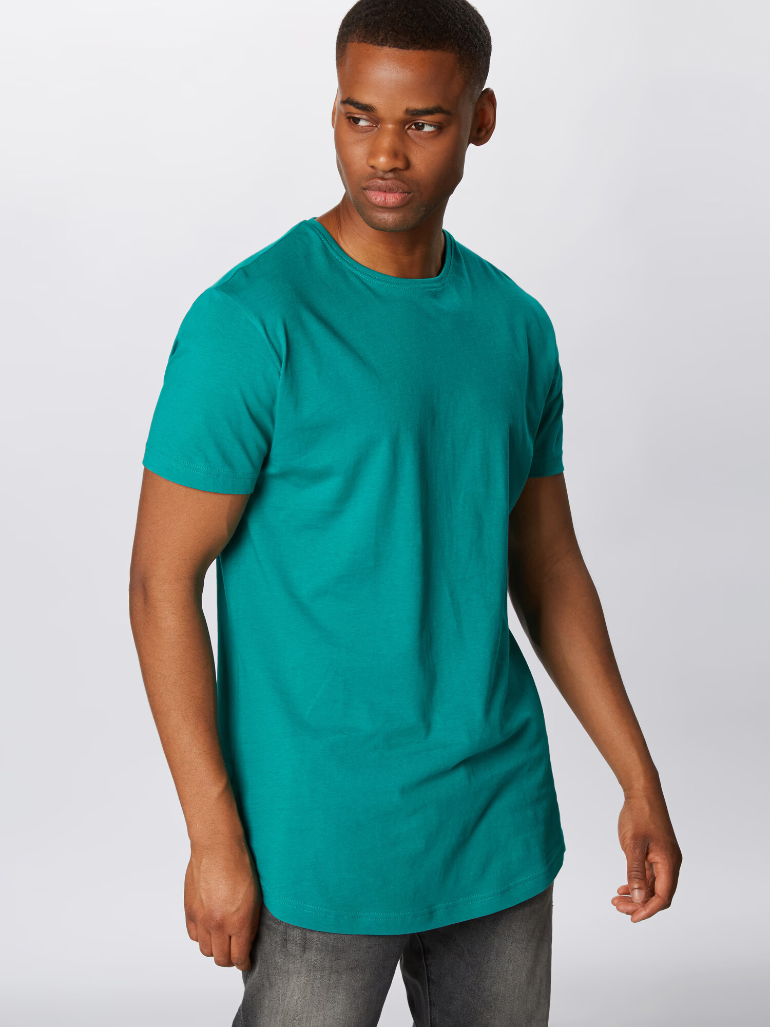 Urban Classics Tricou verde jad - Pled.ro