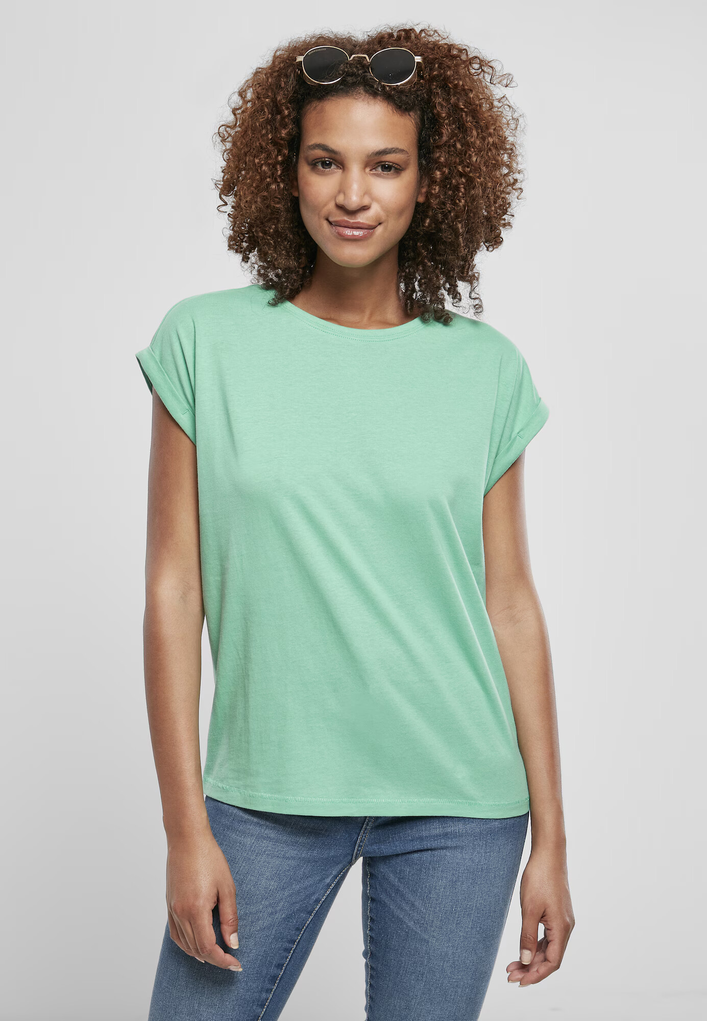 Urban Classics Tricou verde jad - Pled.ro