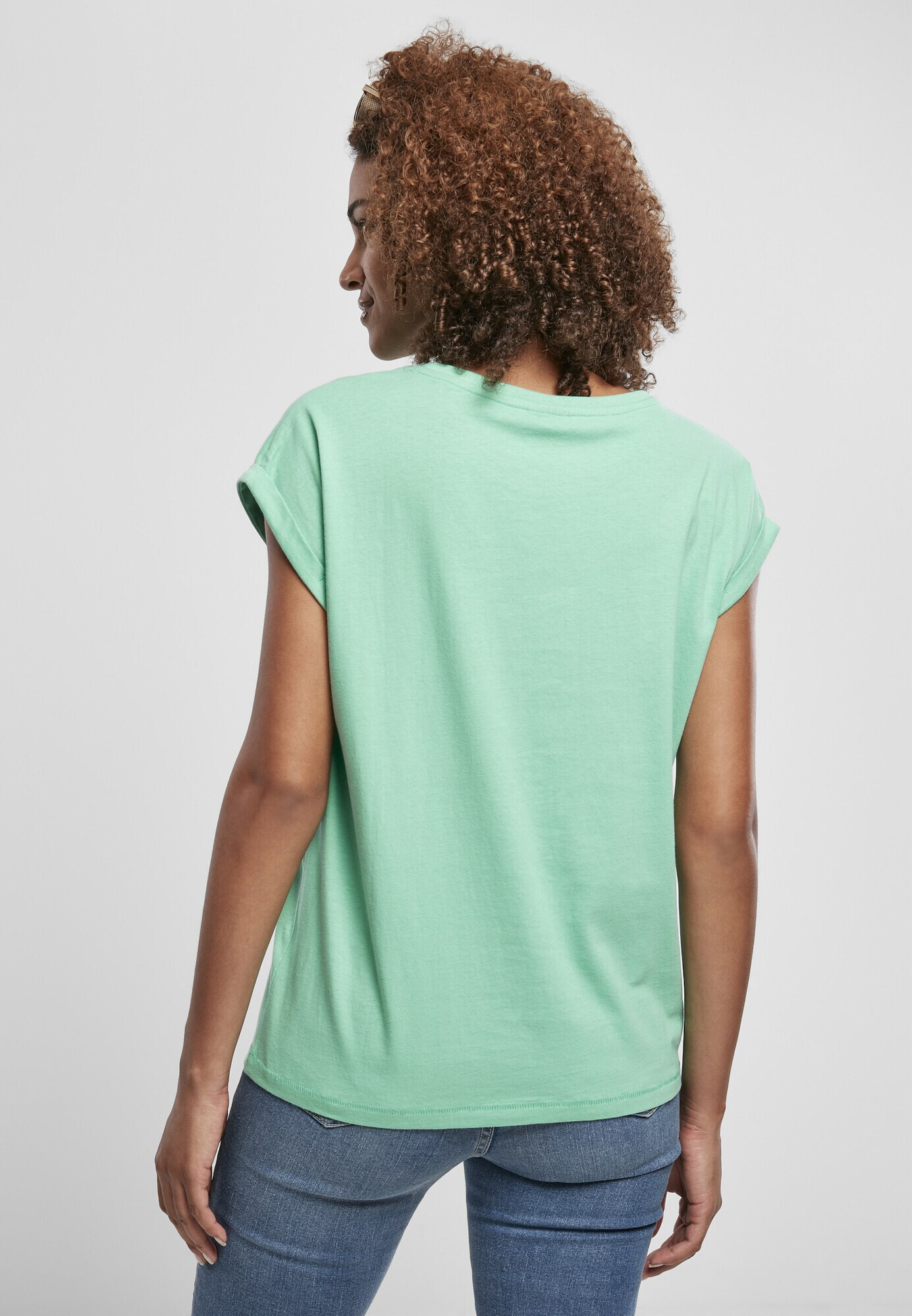 Urban Classics Tricou verde jad - Pled.ro