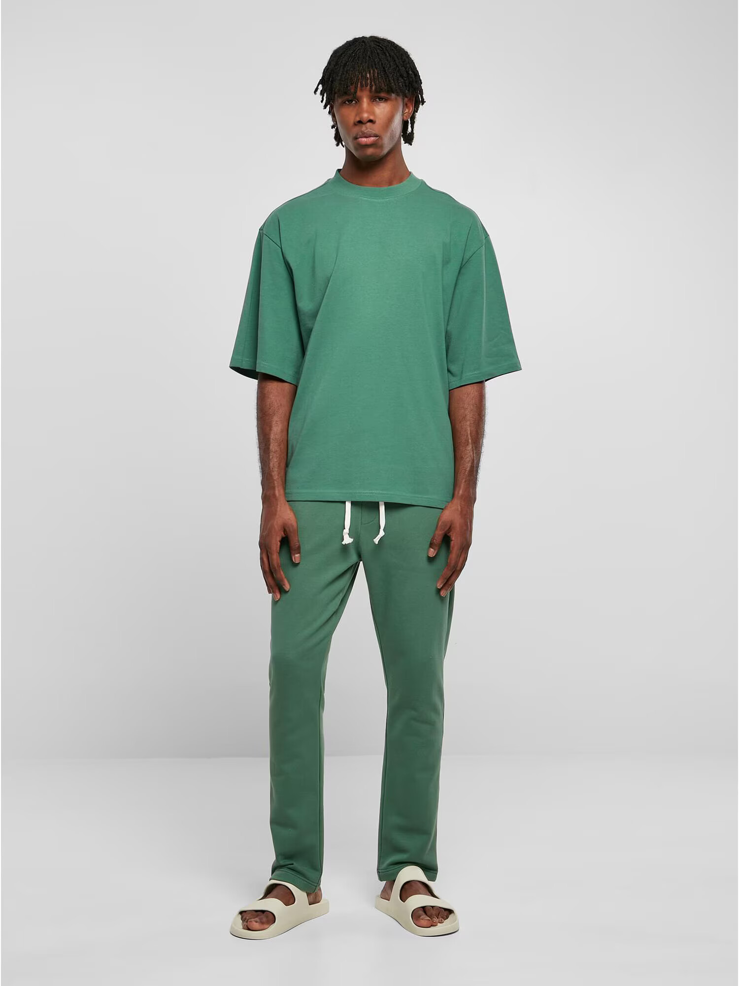 Urban Classics Tricou verde jad - Pled.ro