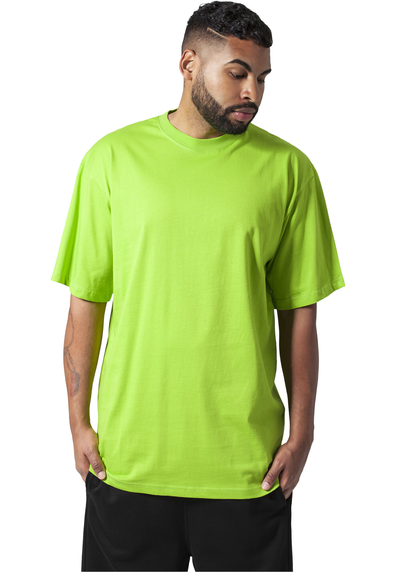 Urban Classics Tricou verde limetă - Pled.ro