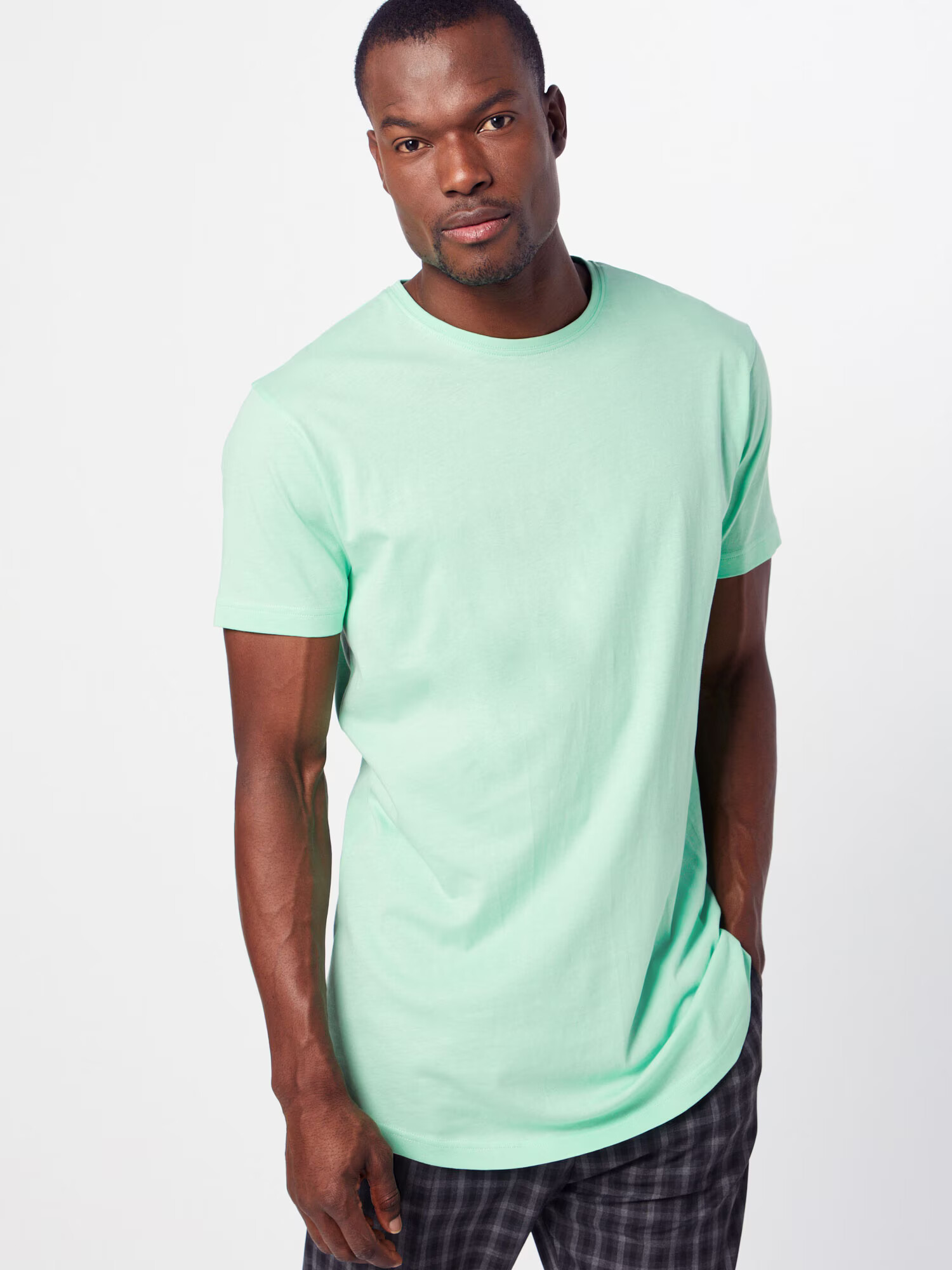 Urban Classics Tricou verde mentă - Pled.ro