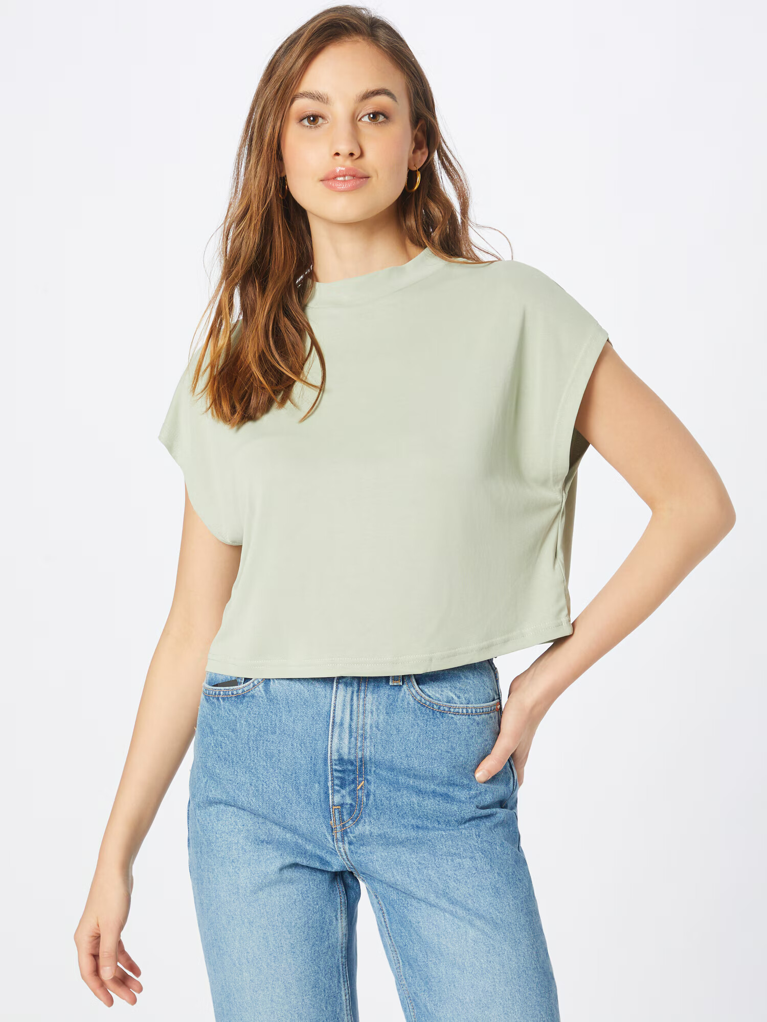 Urban Classics Tricou verde pastel - Pled.ro