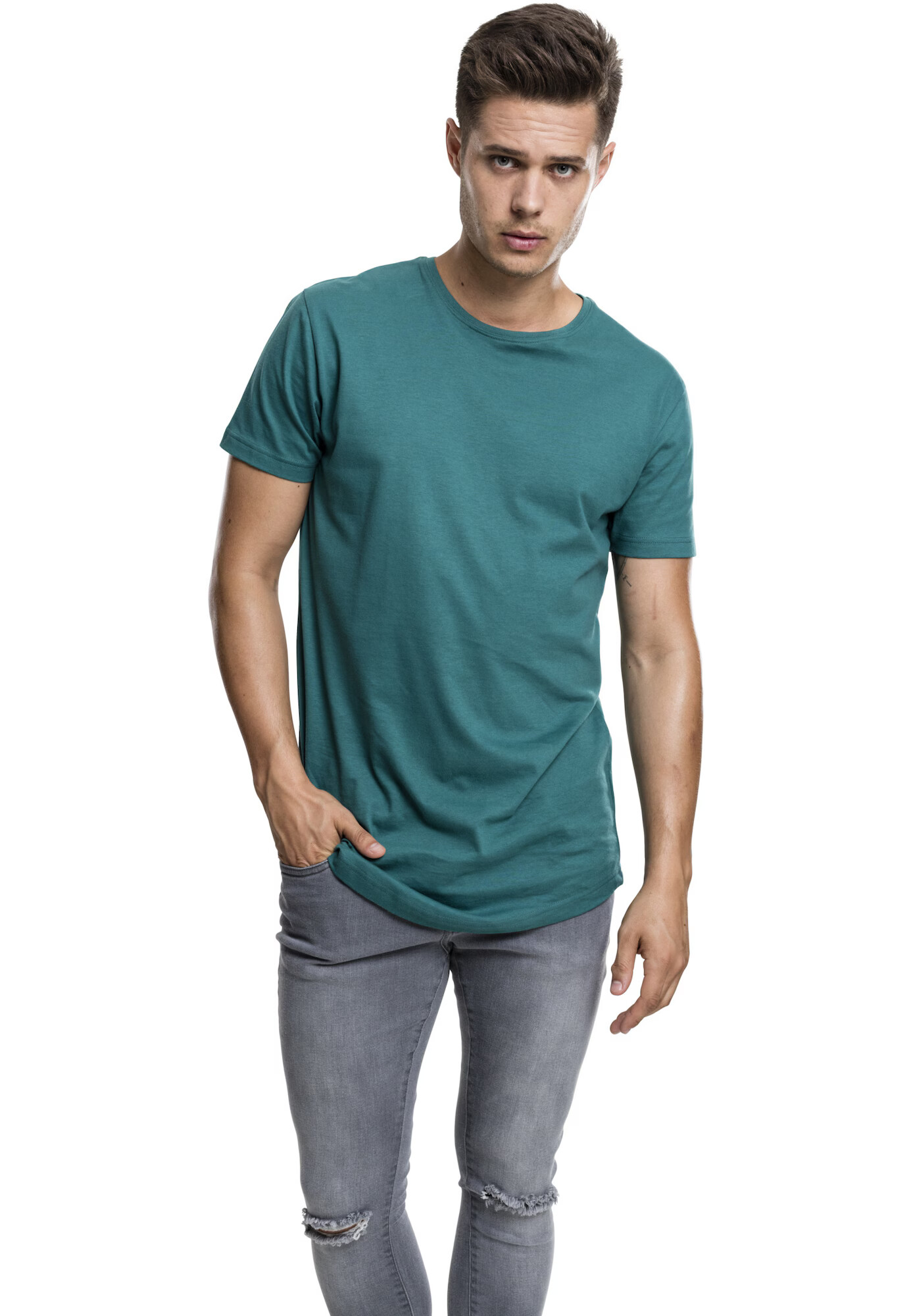 Urban Classics Tricou verde pastel - Pled.ro