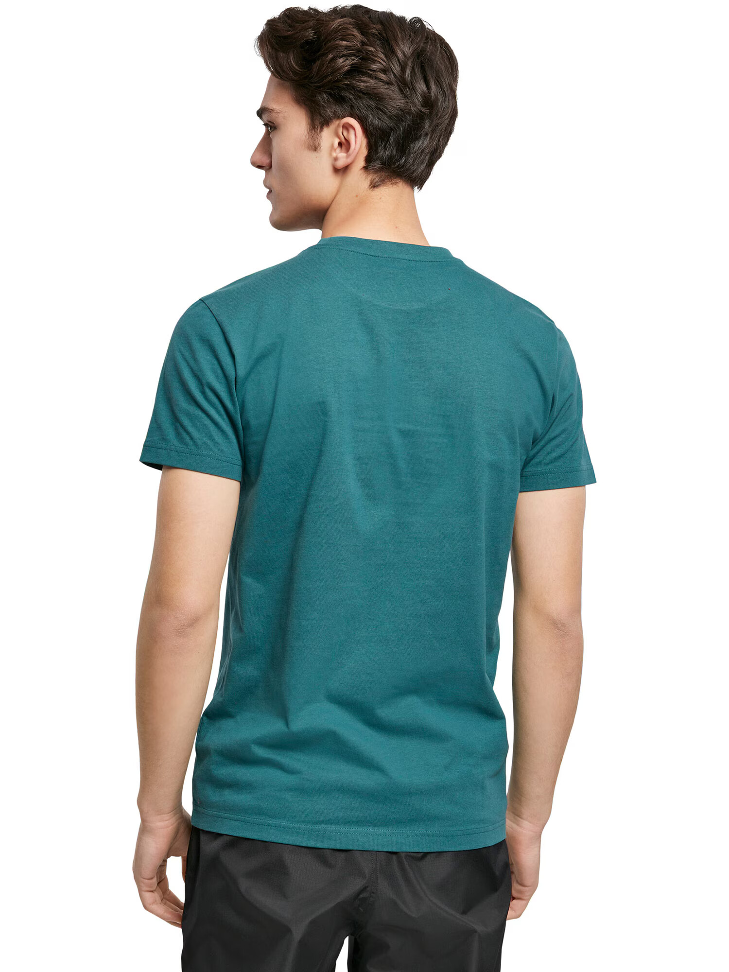 Urban Classics Tricou verde petrol - Pled.ro