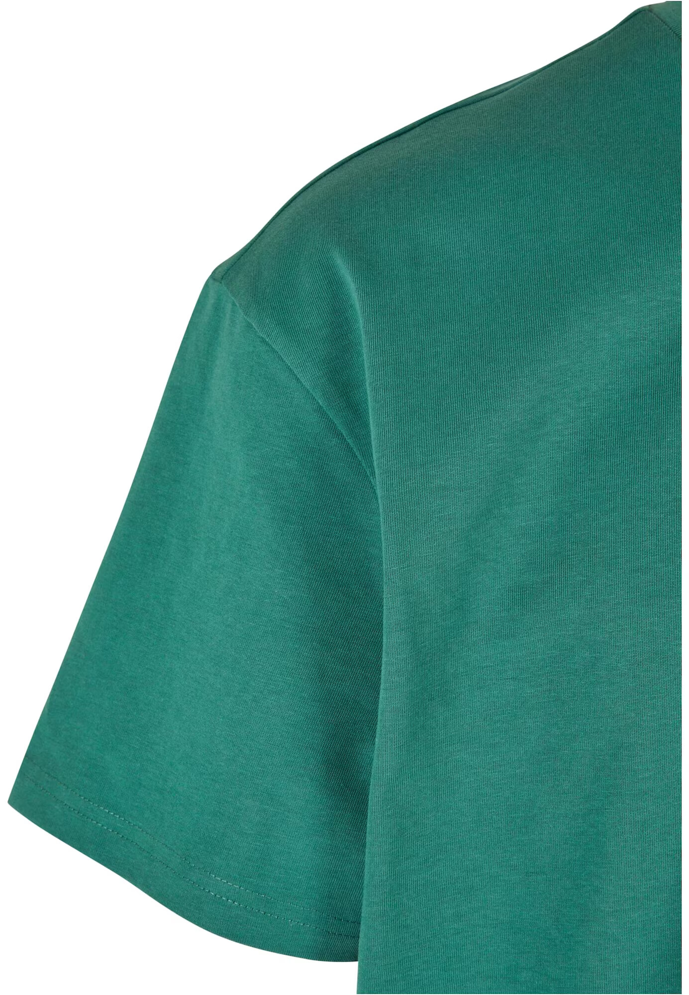 Urban Classics Tricou verde smarald / alb - Pled.ro