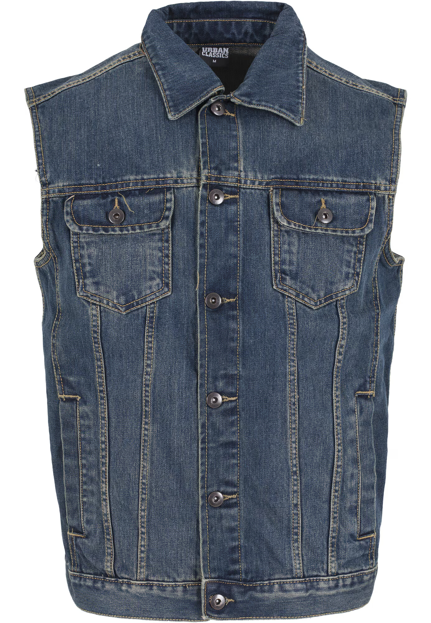 Urban Classics Vestă albastru denim - Pled.ro