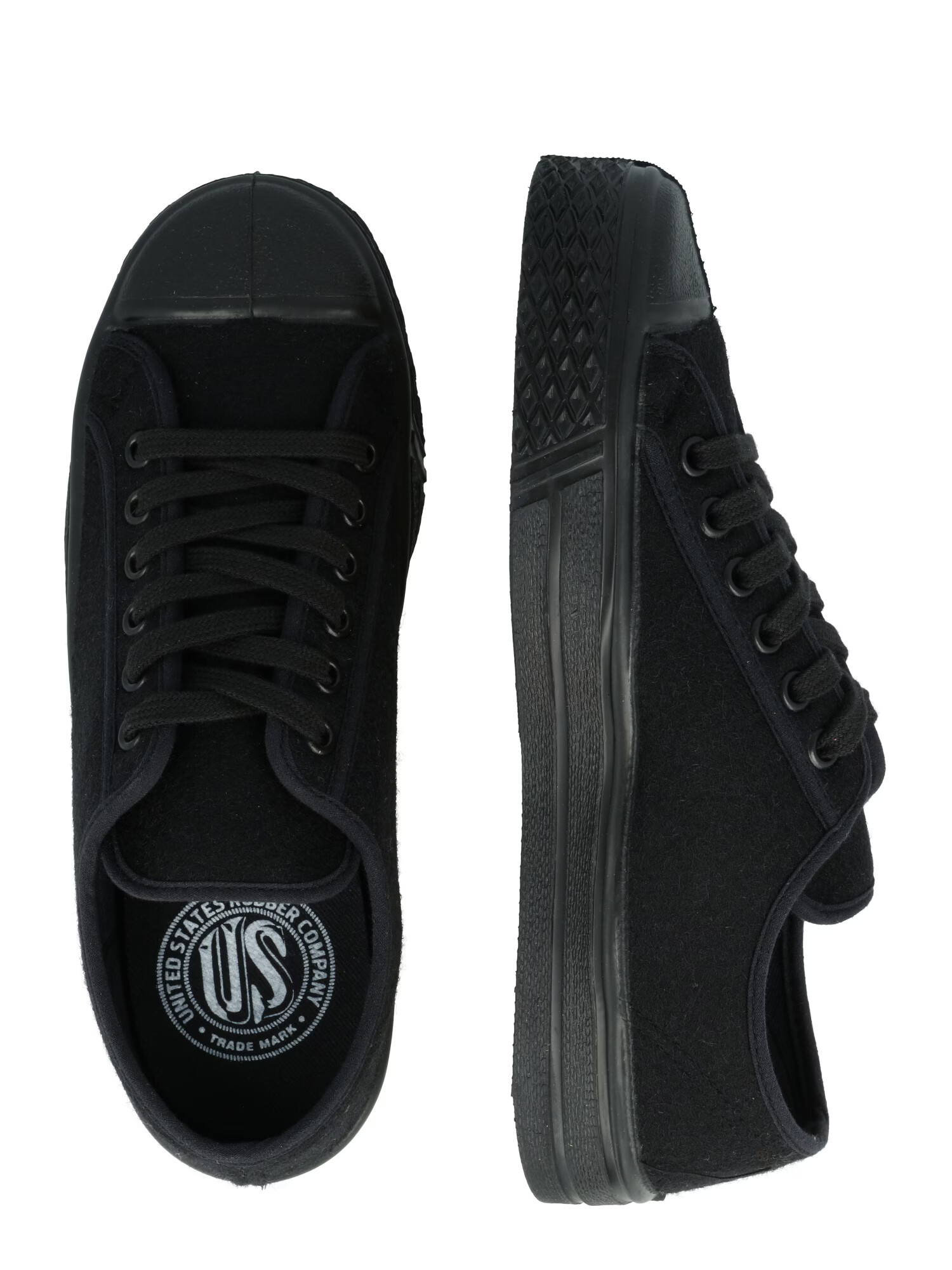 US Rubber Sneaker low 'MILTARY' negru - Pled.ro