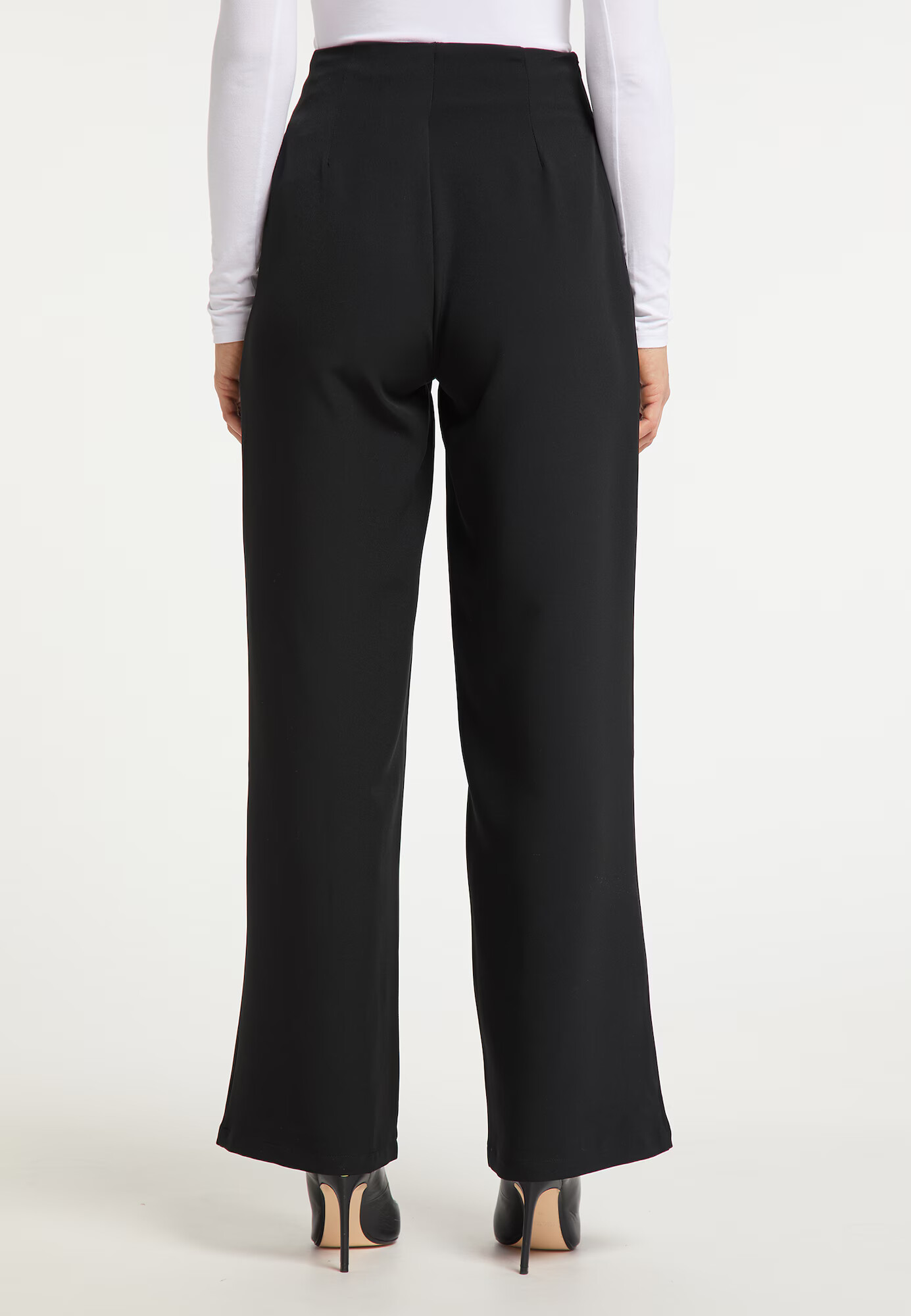 usha BLACK LABEL Pantaloni negru - Pled.ro