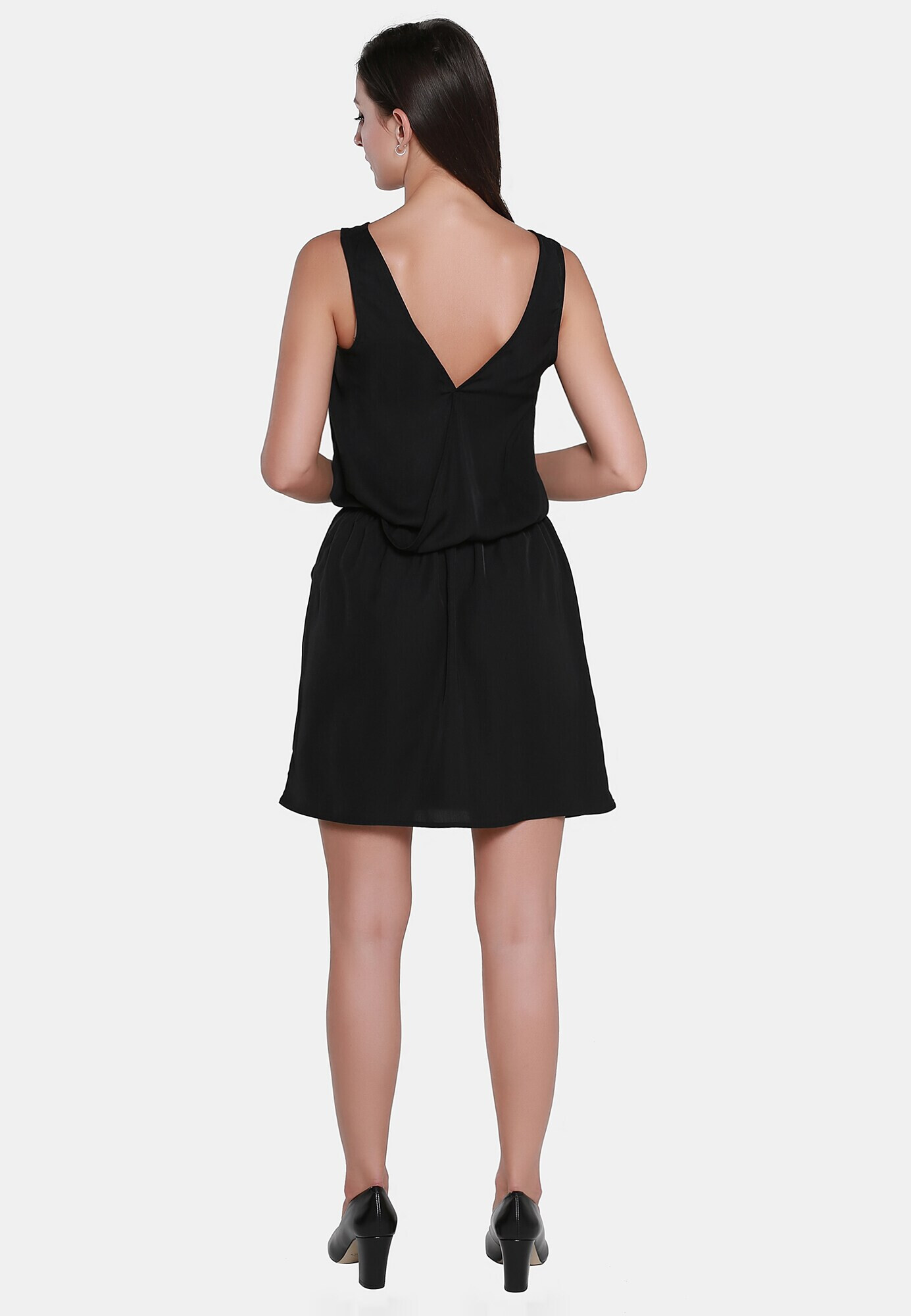 usha BLACK LABEL Rochie negru - Pled.ro