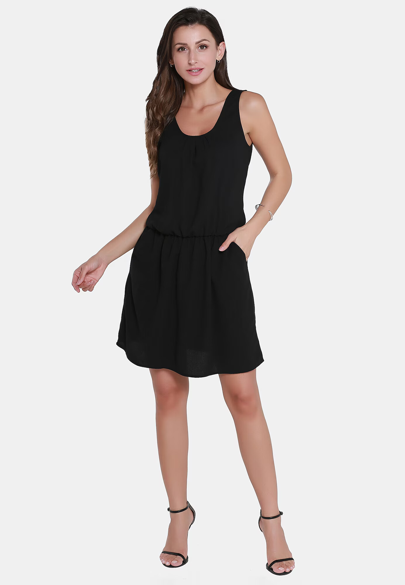 usha BLACK LABEL Rochie negru - Pled.ro