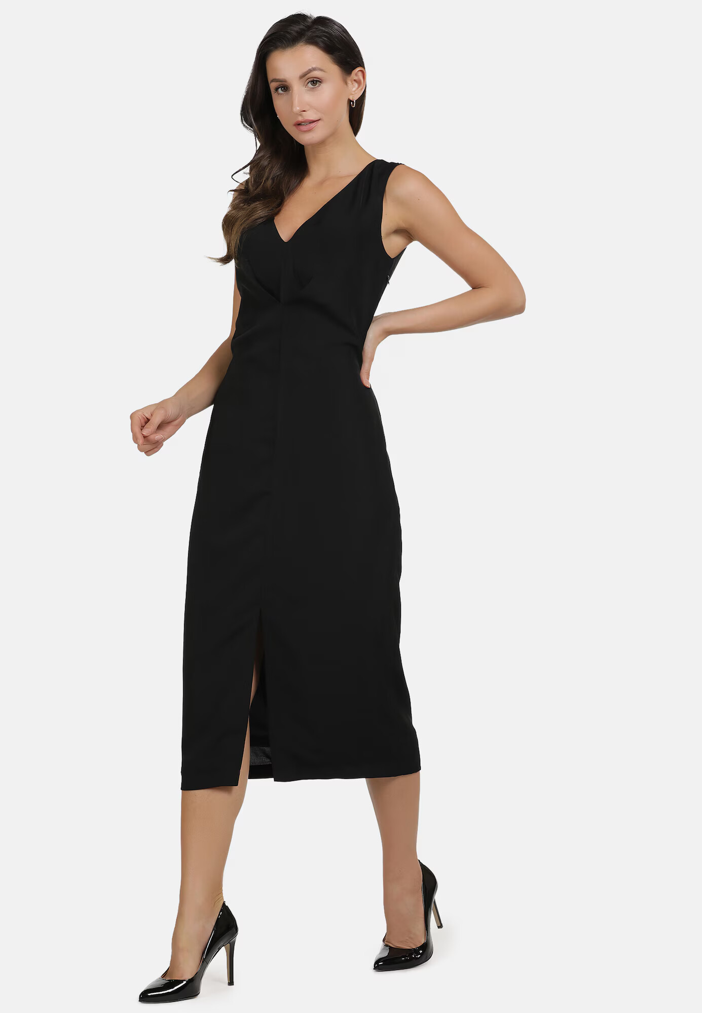 usha BLACK LABEL Rochie negru - Pled.ro