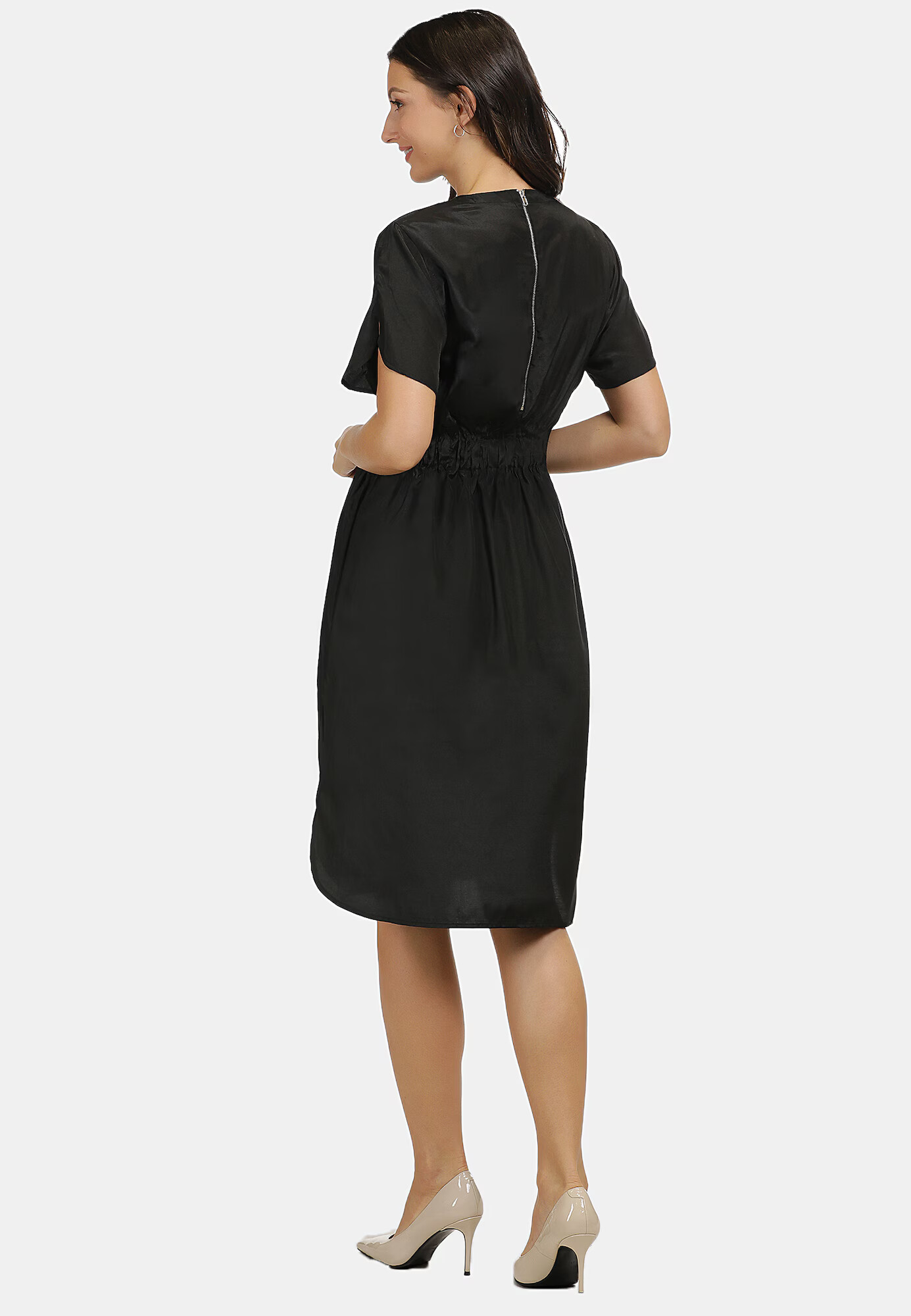 usha BLACK LABEL Rochie negru - Pled.ro