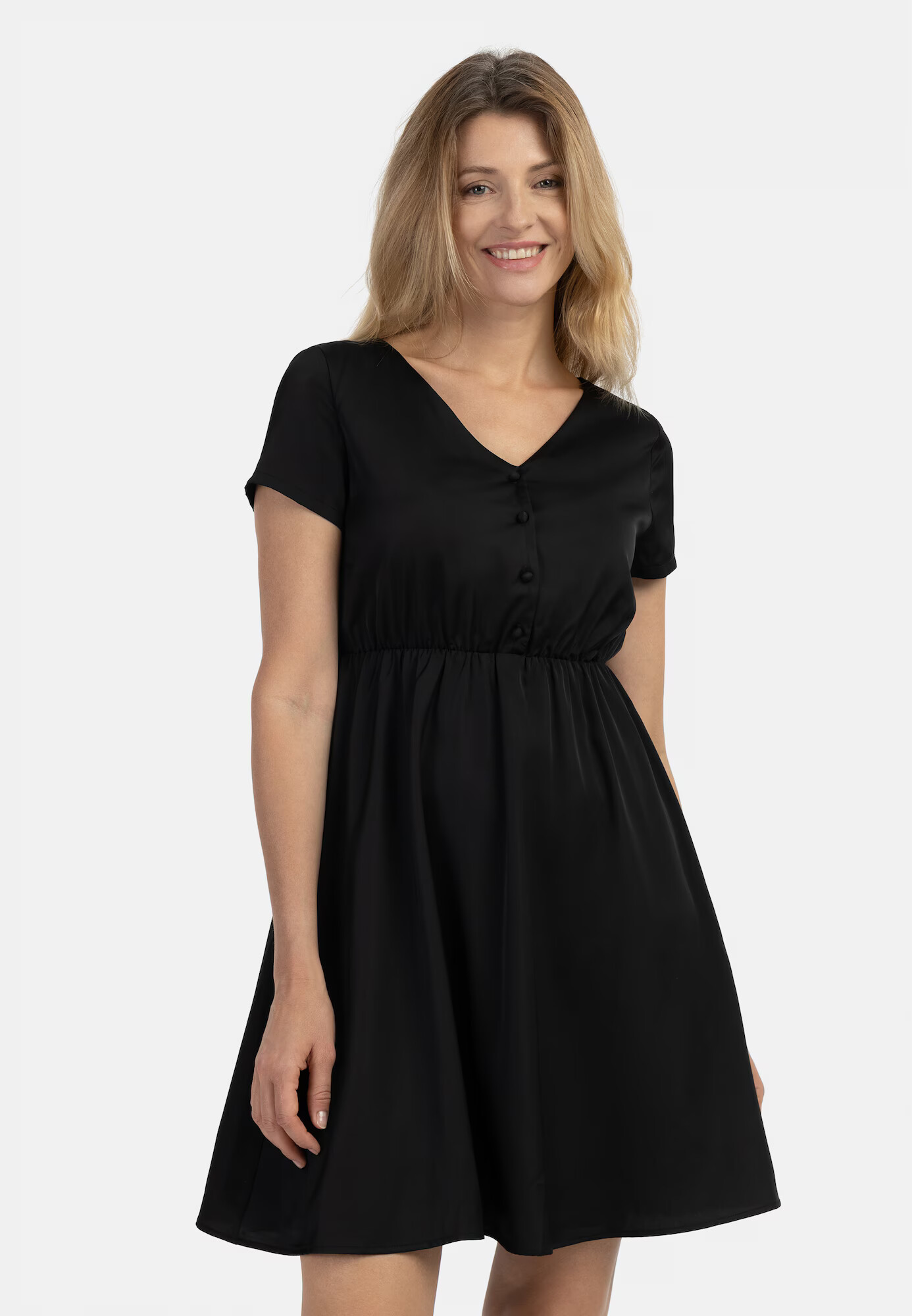 usha BLACK LABEL Rochie negru - Pled.ro