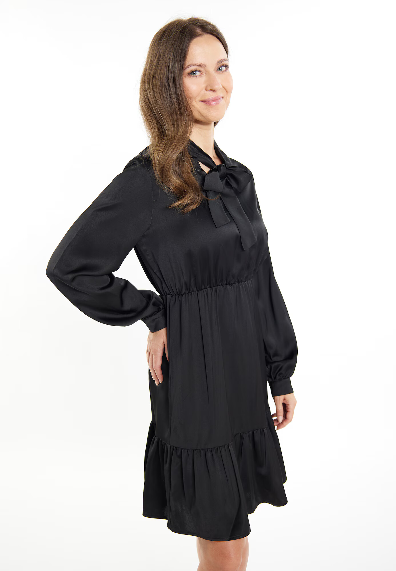 usha BLACK LABEL Rochie negru - Pled.ro