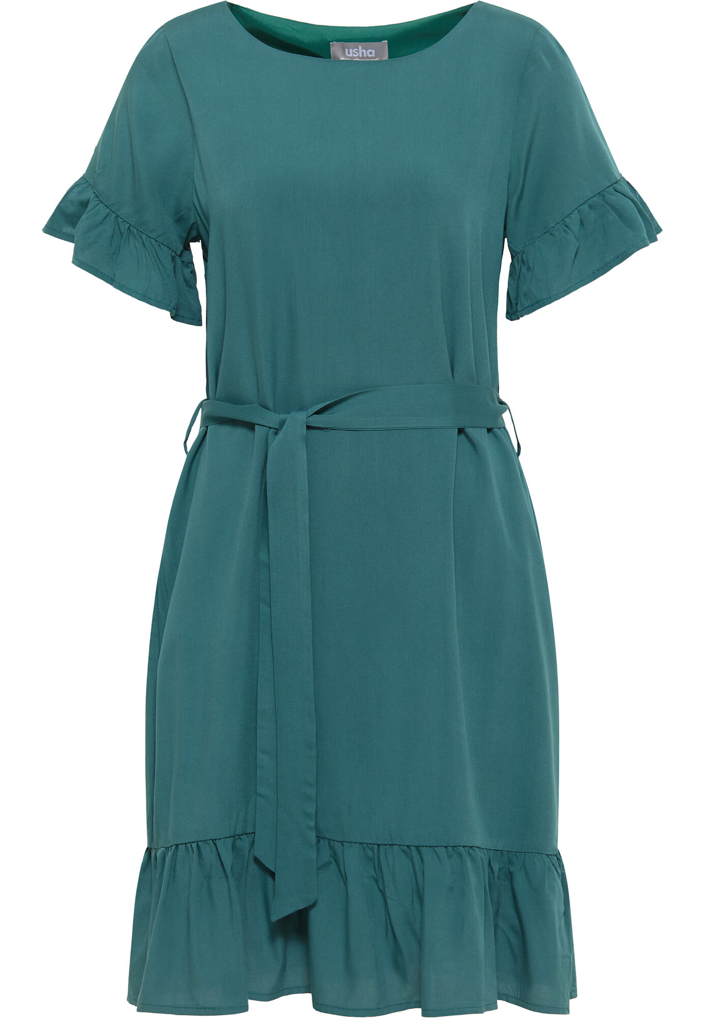 Usha Rochie verde smarald - Pled.ro