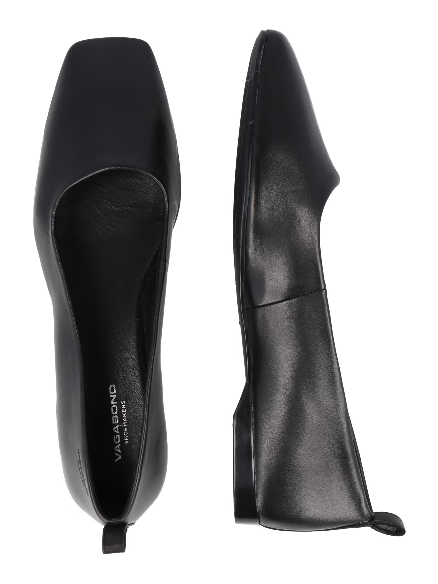 VAGABOND SHOEMAKERS Balerini 'Delia' negru - Pled.ro