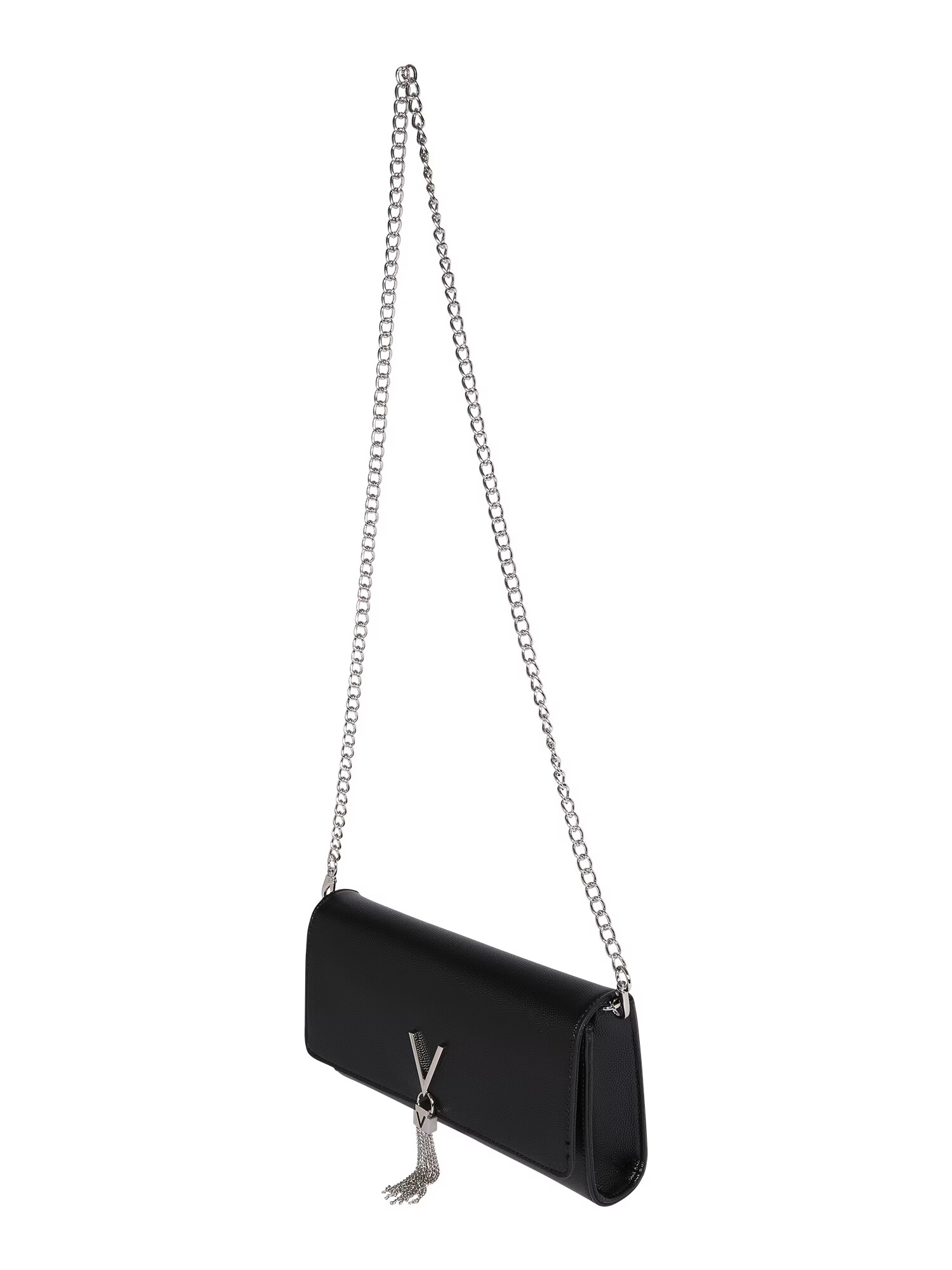 VALENTINO Clutch 'DIVINA' negru / argintiu - Pled.ro