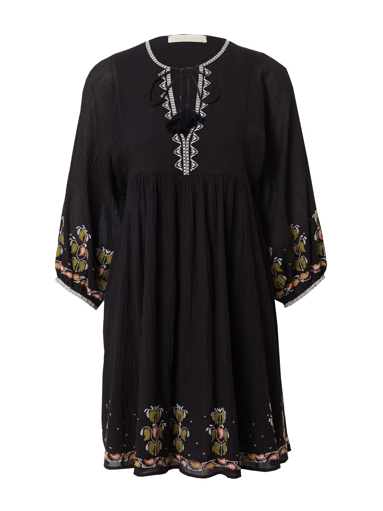 Vanessa Bruno Rochie 'TAKIS' maro / negru / alb - Pled.ro