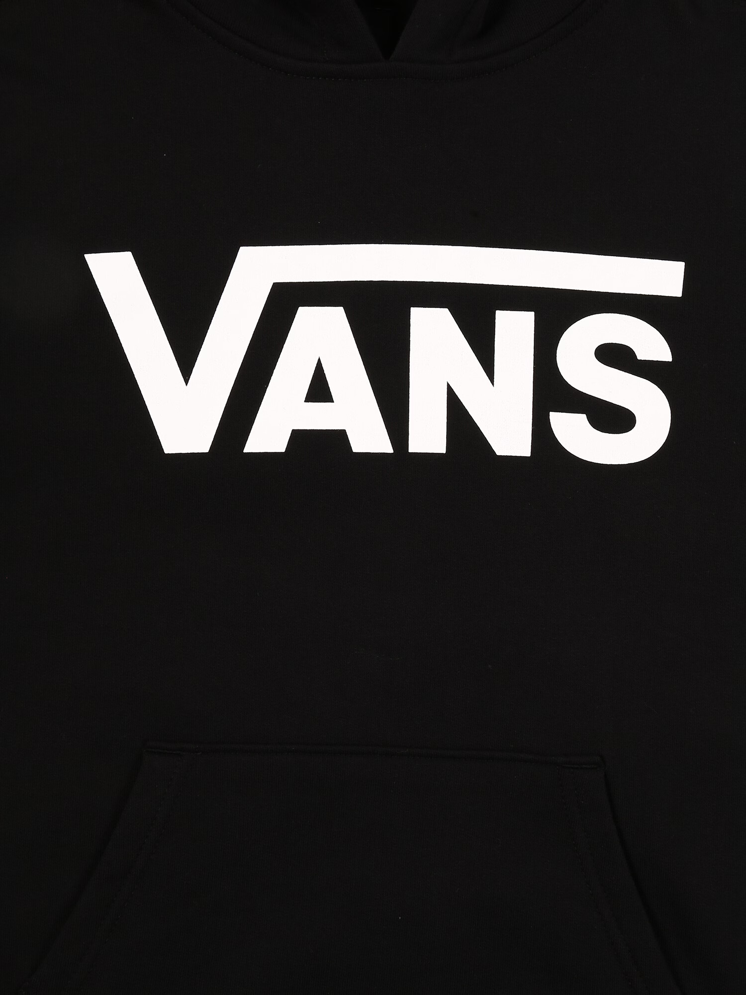 VANS Bluză de molton 'Classic II' negru / alb - Pled.ro