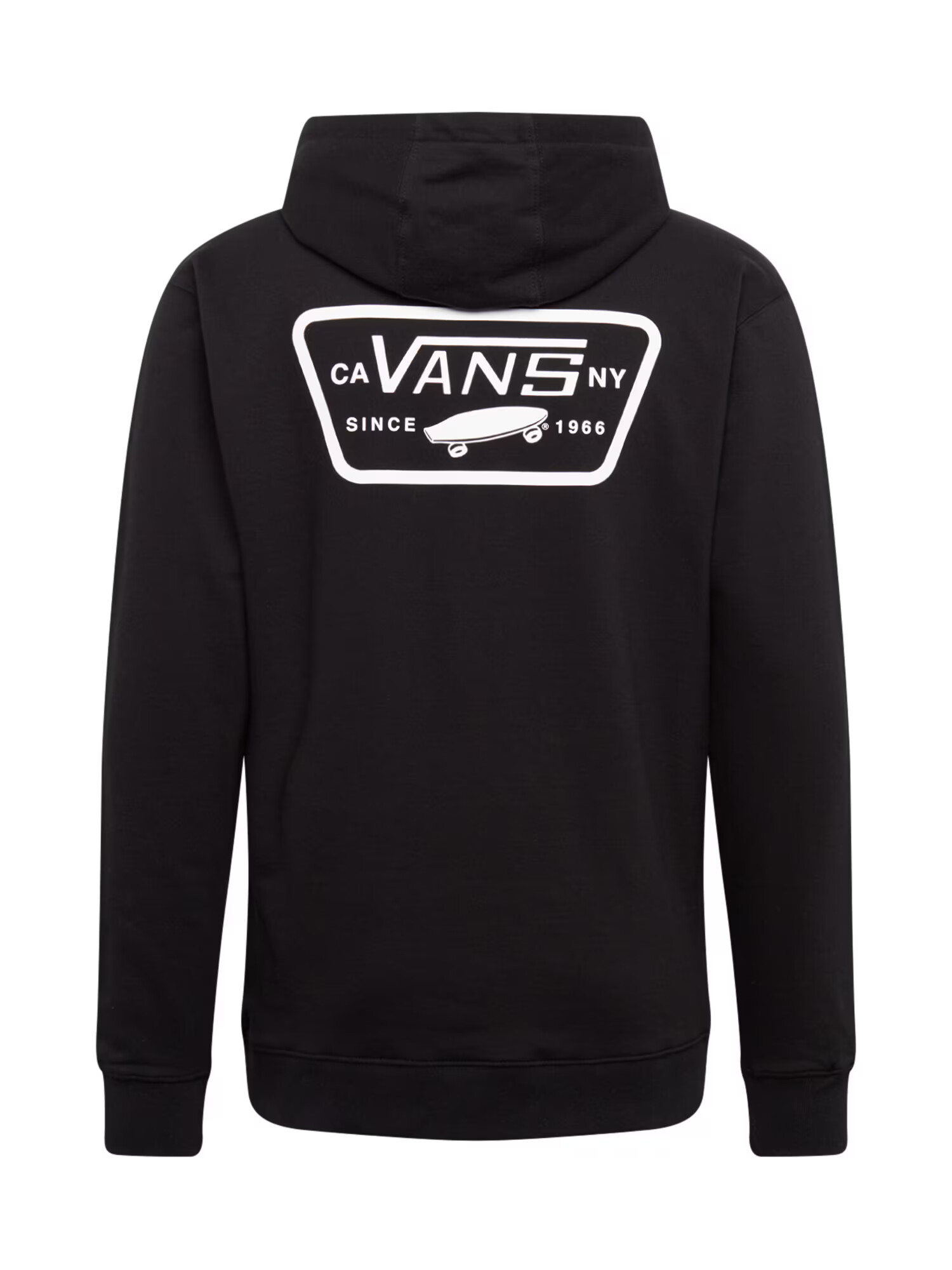 VANS Bluză de molton negru / alb - Pled.ro