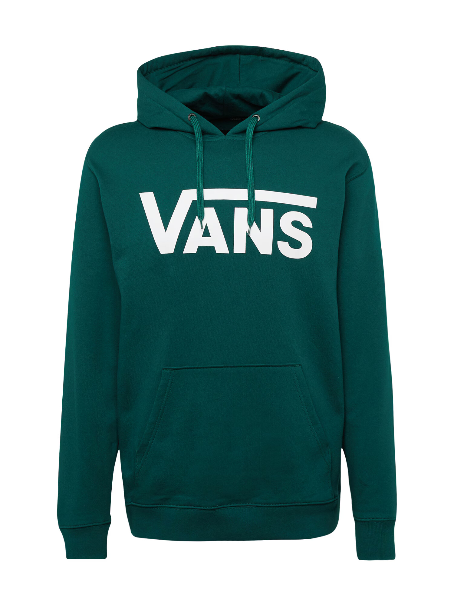 VANS Bluză de molton verde închis / alb - Pled.ro