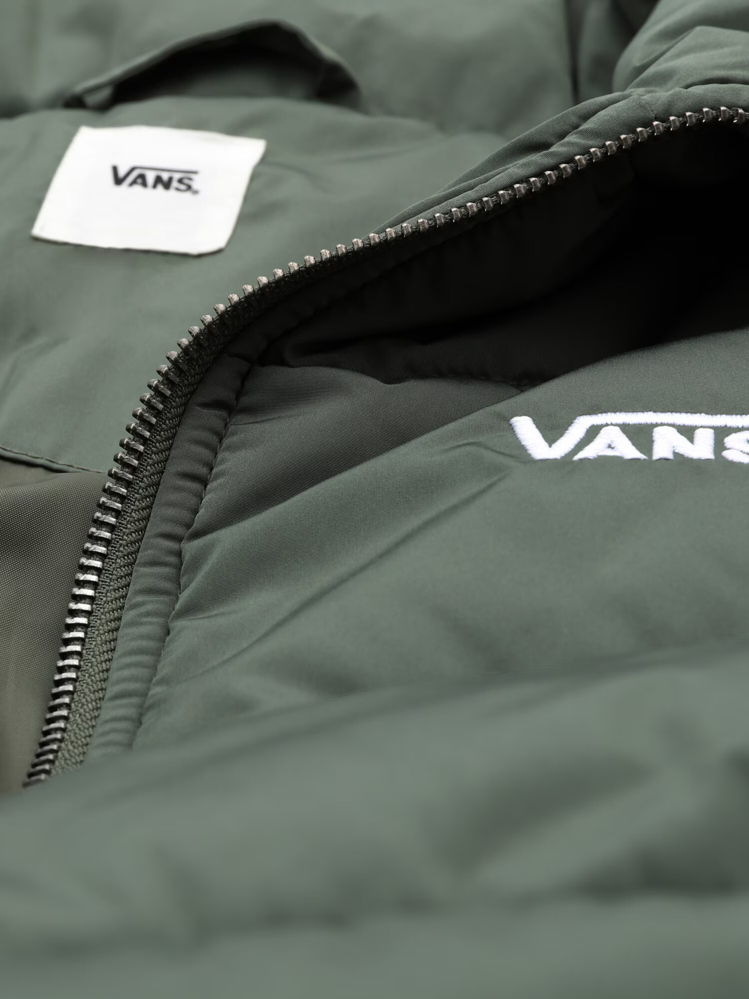 VANS Geacă de iarnă 'Foundry WM FOUNDRY V PUFFER MTE' verde închis - Pled.ro