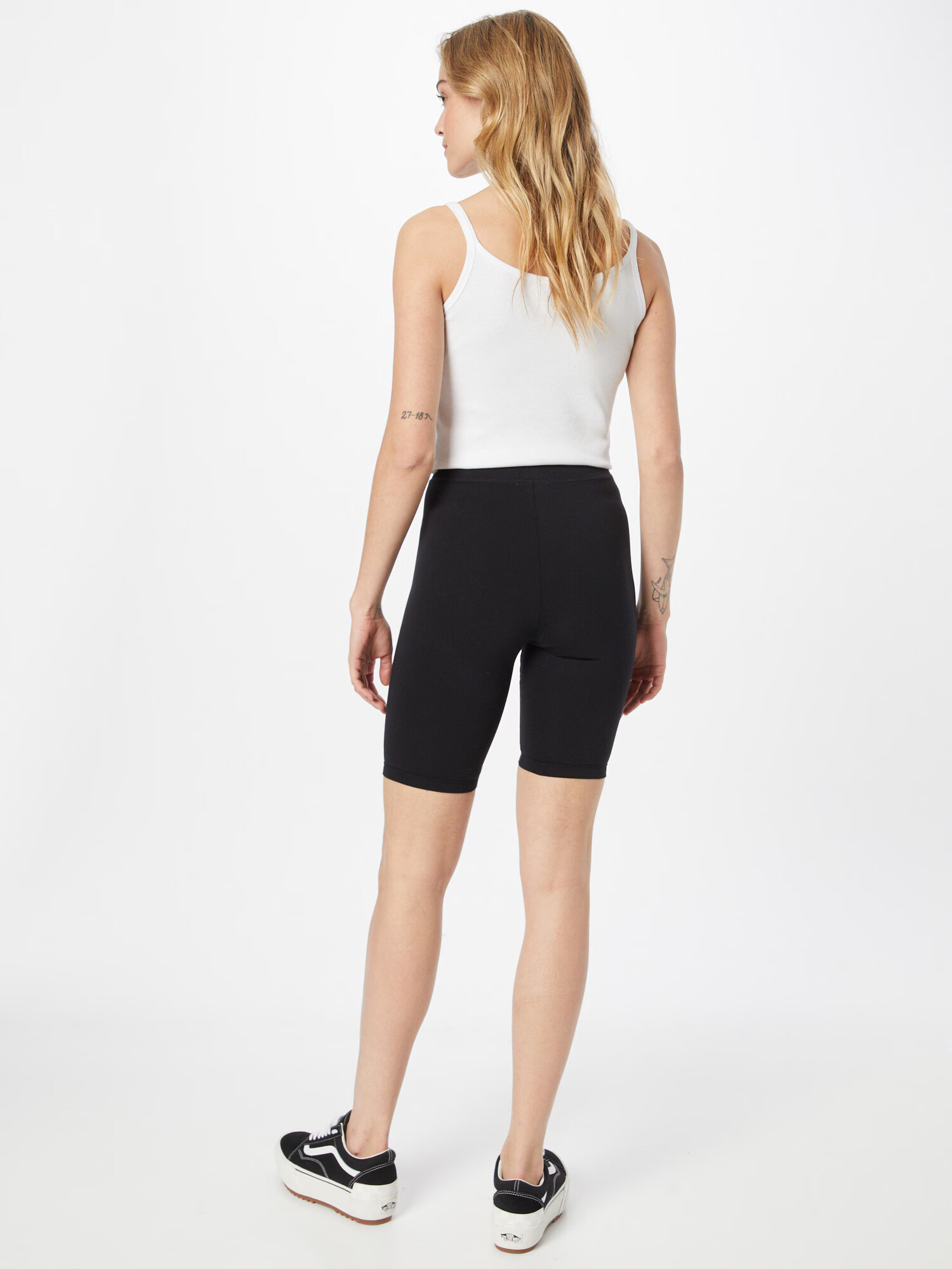 VANS Leggings negru / alb - Pled.ro