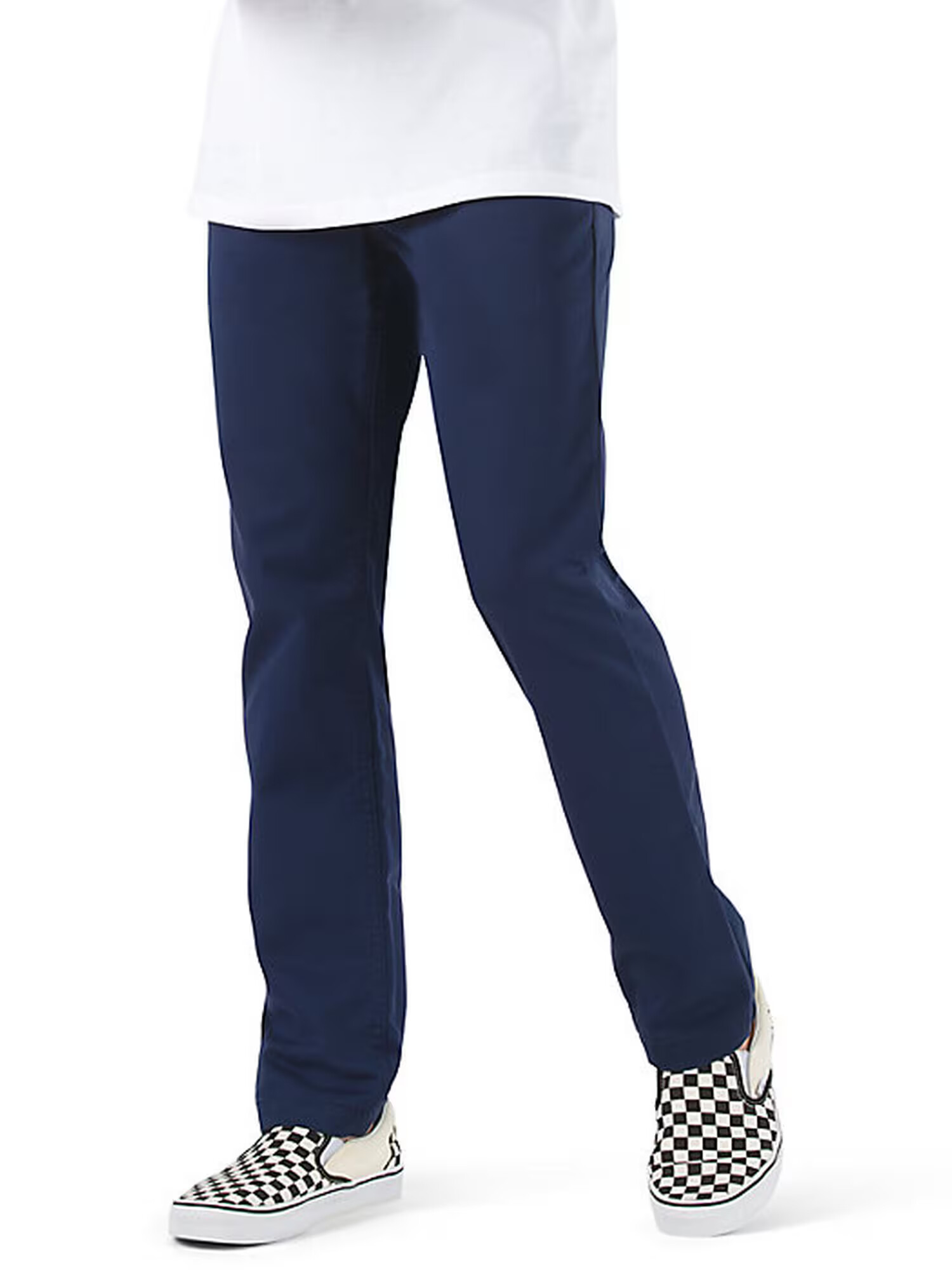 VANS Pantaloni eleganți bleumarin - Pled.ro