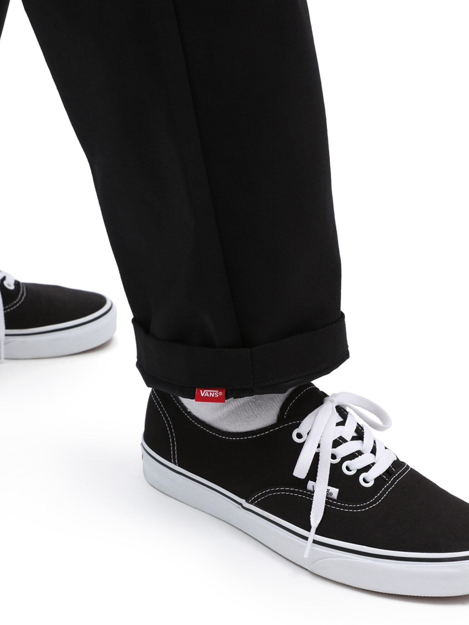 VANS Pantaloni eleganți negru - Pled.ro