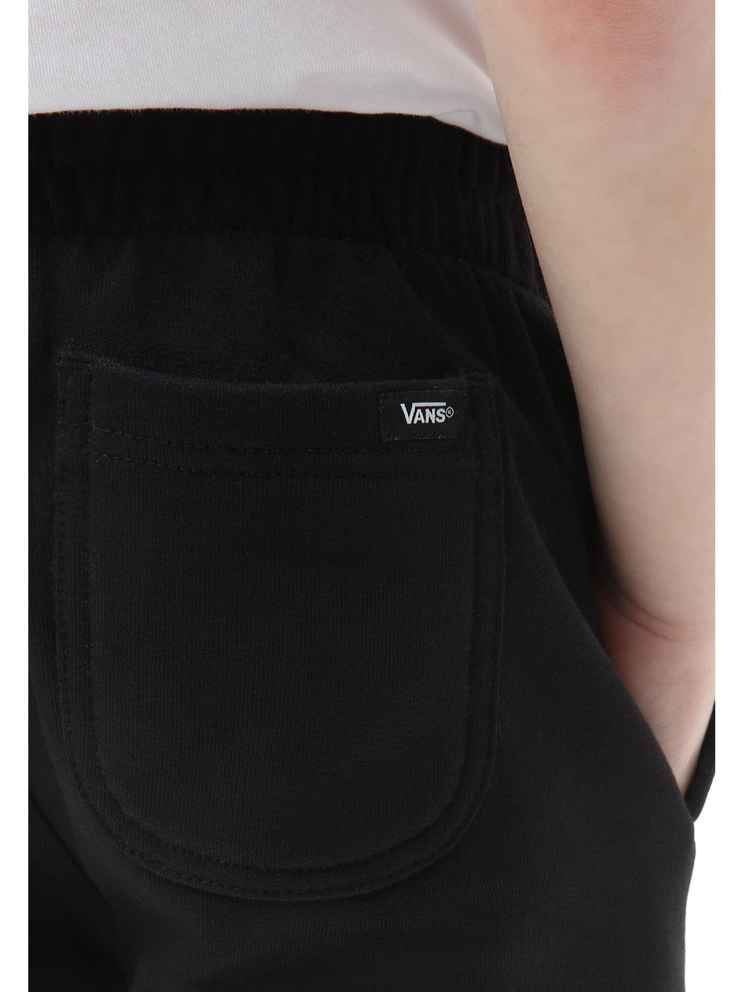 VANS Pantaloni negru / alb - Pled.ro