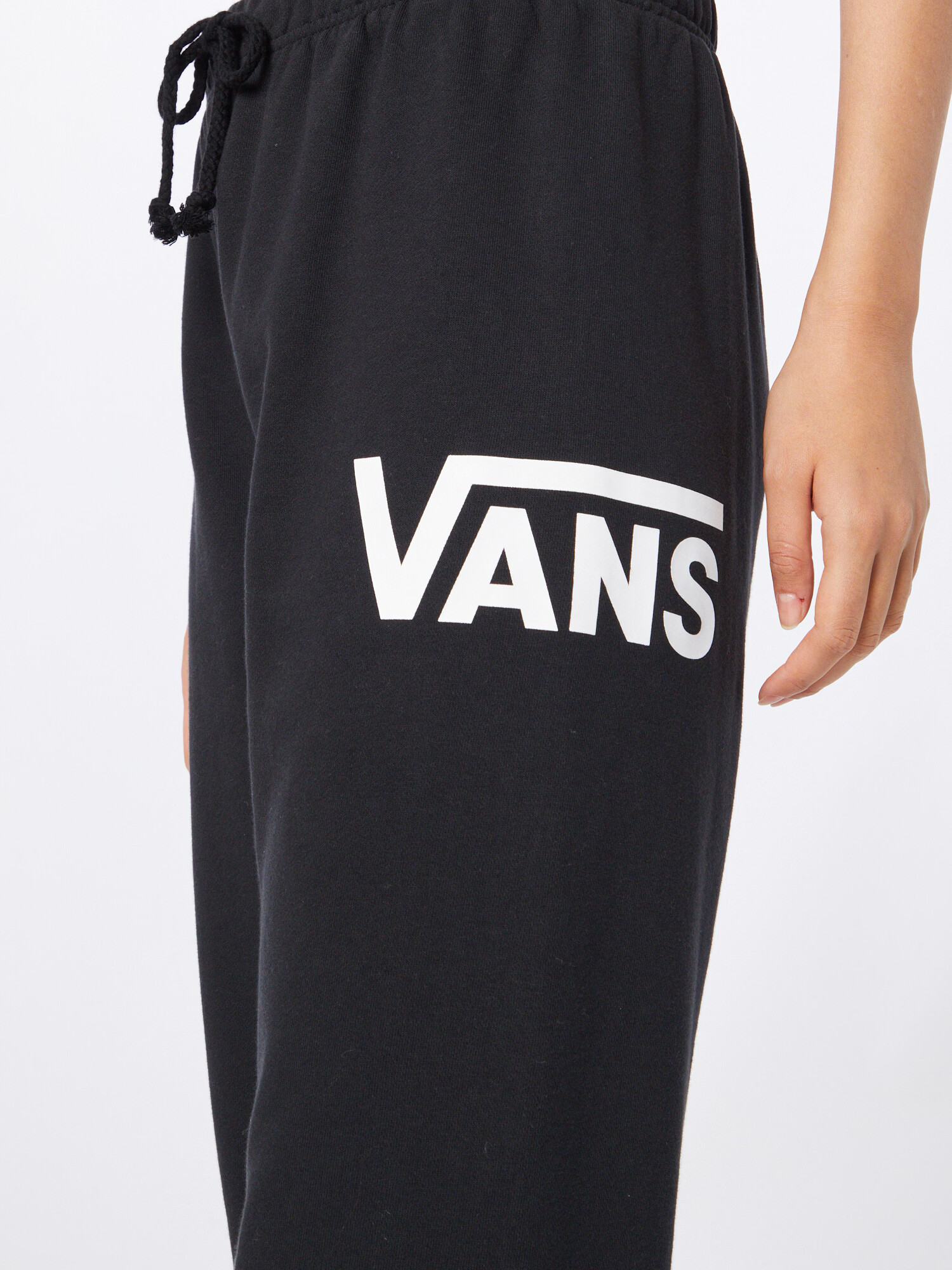 VANS Pantaloni 'TAKE IT EASY' negru / alb - Pled.ro