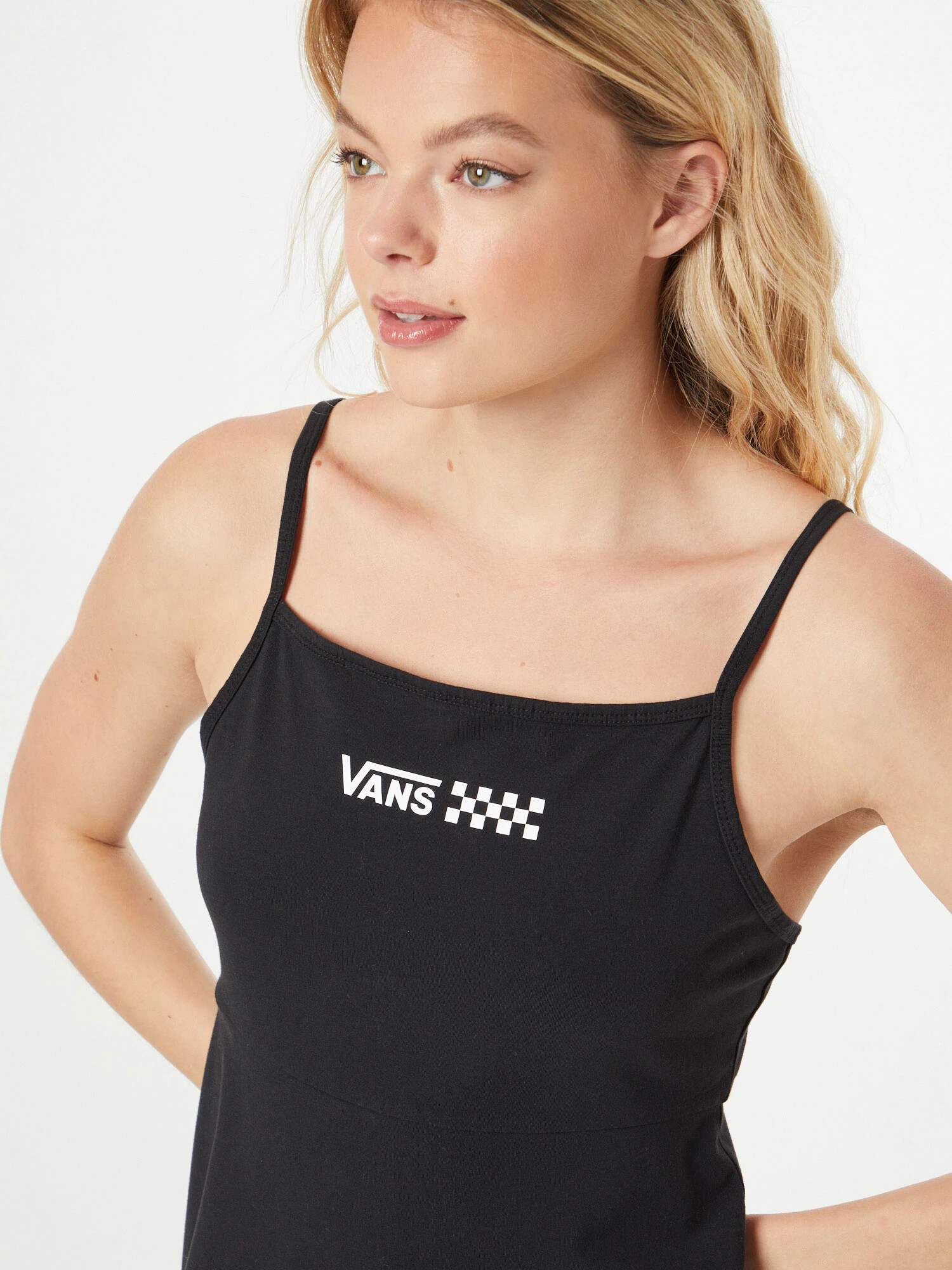 VANS Rochie 'SUPER FUN' negru / alb - Pled.ro