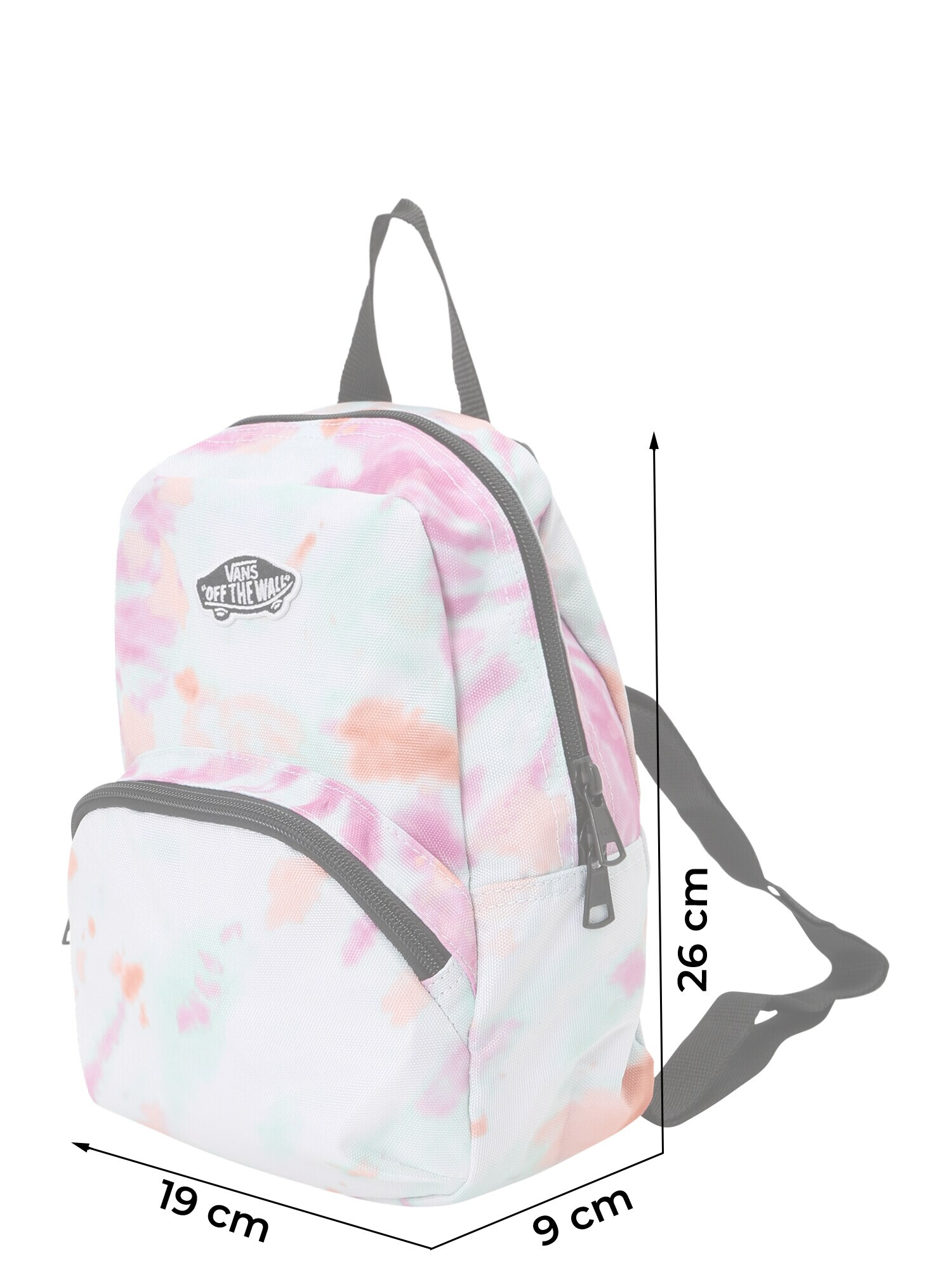 VANS Rucsac 'GOT THIS' albastru deschis / portocaliu homar / roz / alb - Pled.ro