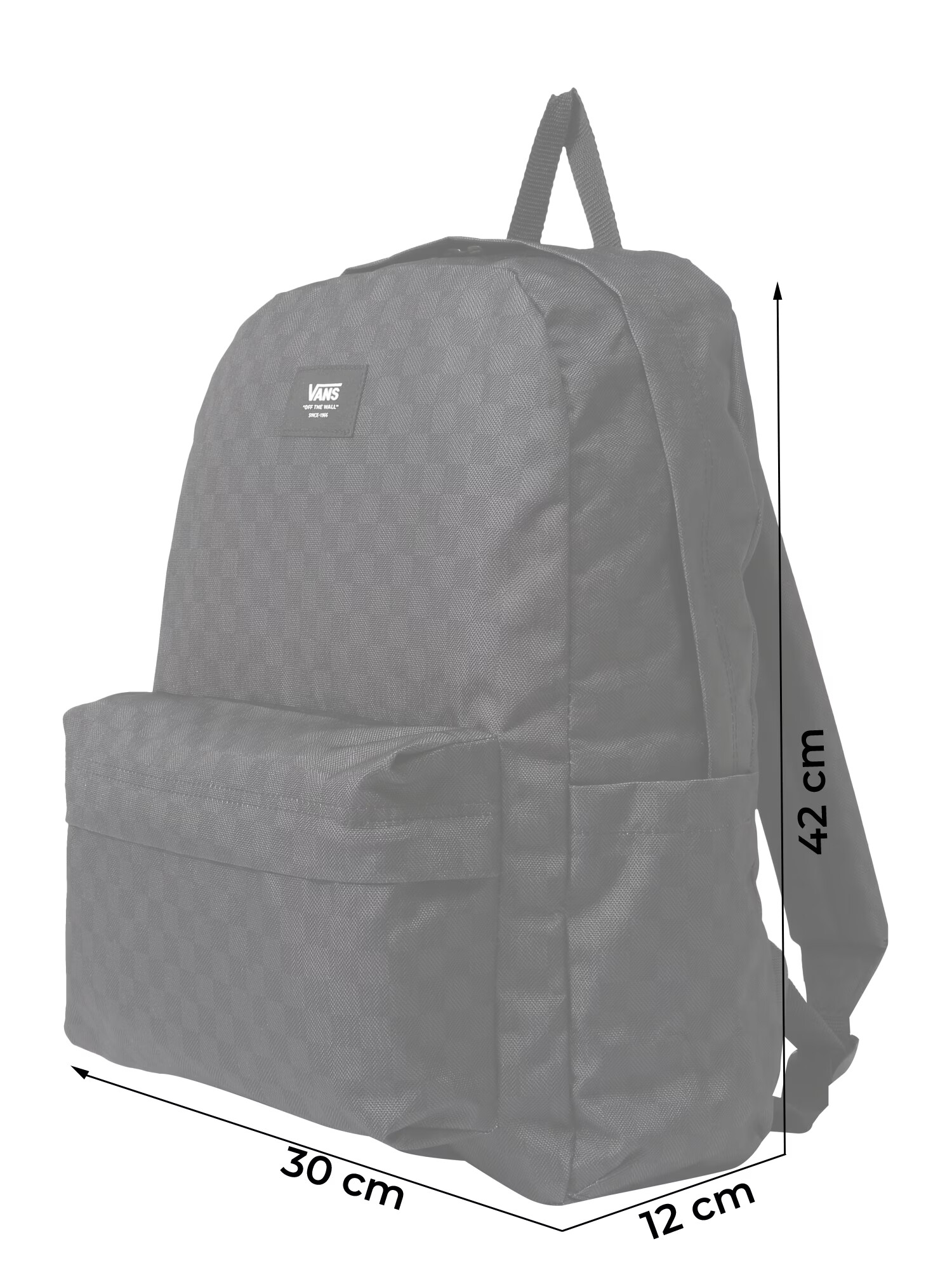 VANS Rucsac 'OLD SKOOL' gri închis / negru - Pled.ro