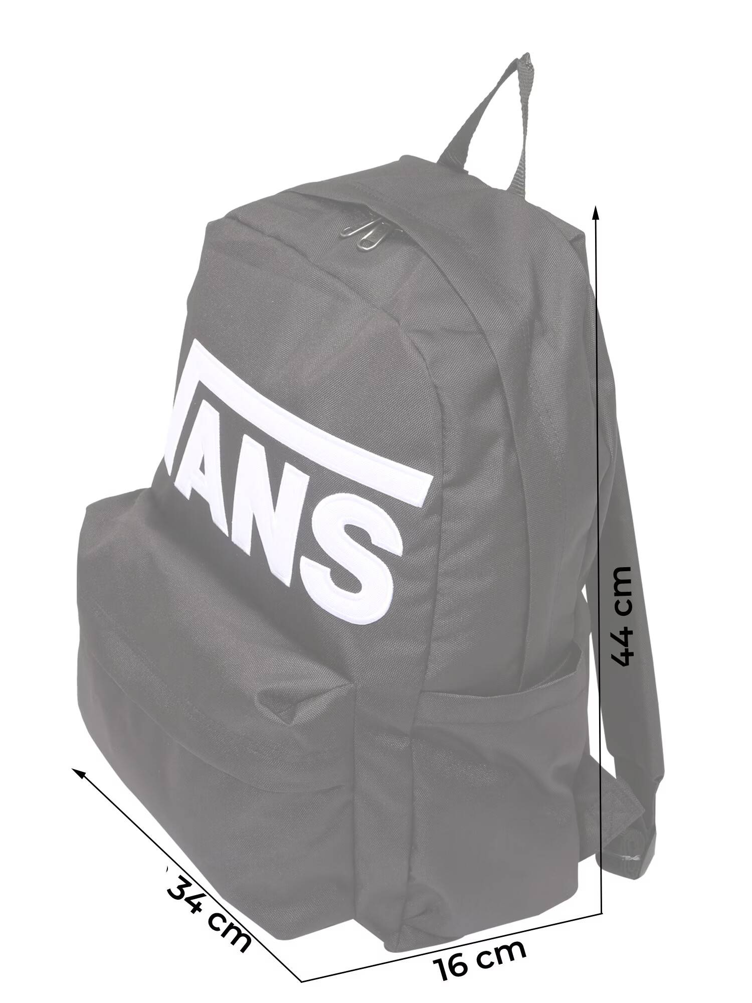 VANS Rucsac 'Old Skool' negru / alb - Pled.ro