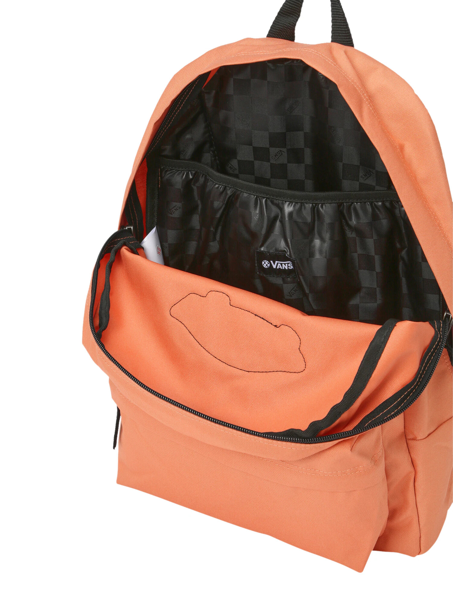 VANS Rucsac portocaliu / negru / alb - Pled.ro