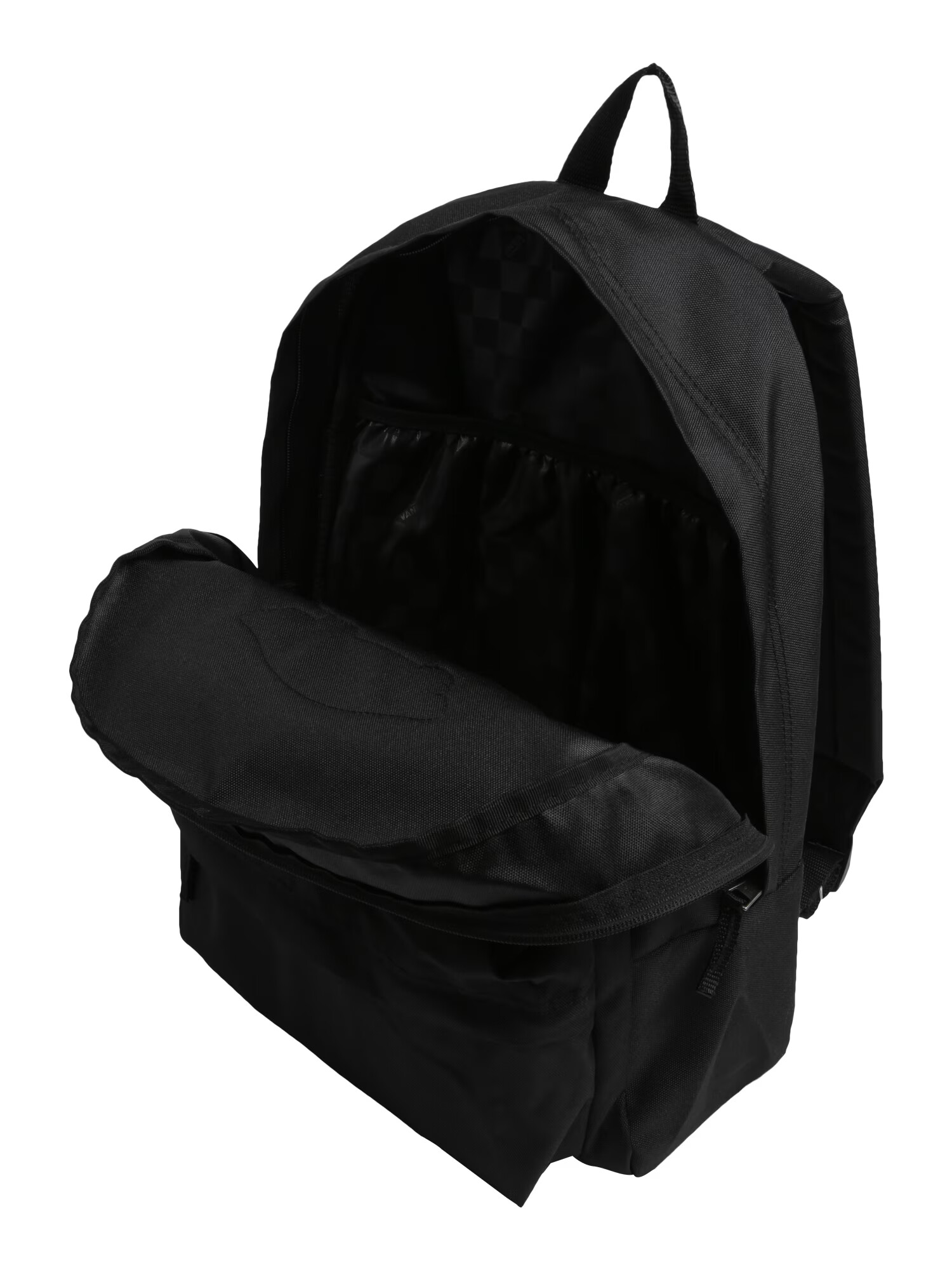 VANS Rucsac 'Realm' negru / alb - Pled.ro