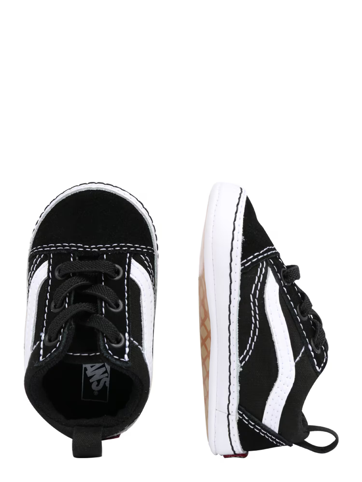 VANS Sneaker 'IN Old Skool Crib' negru / alb - Pled.ro