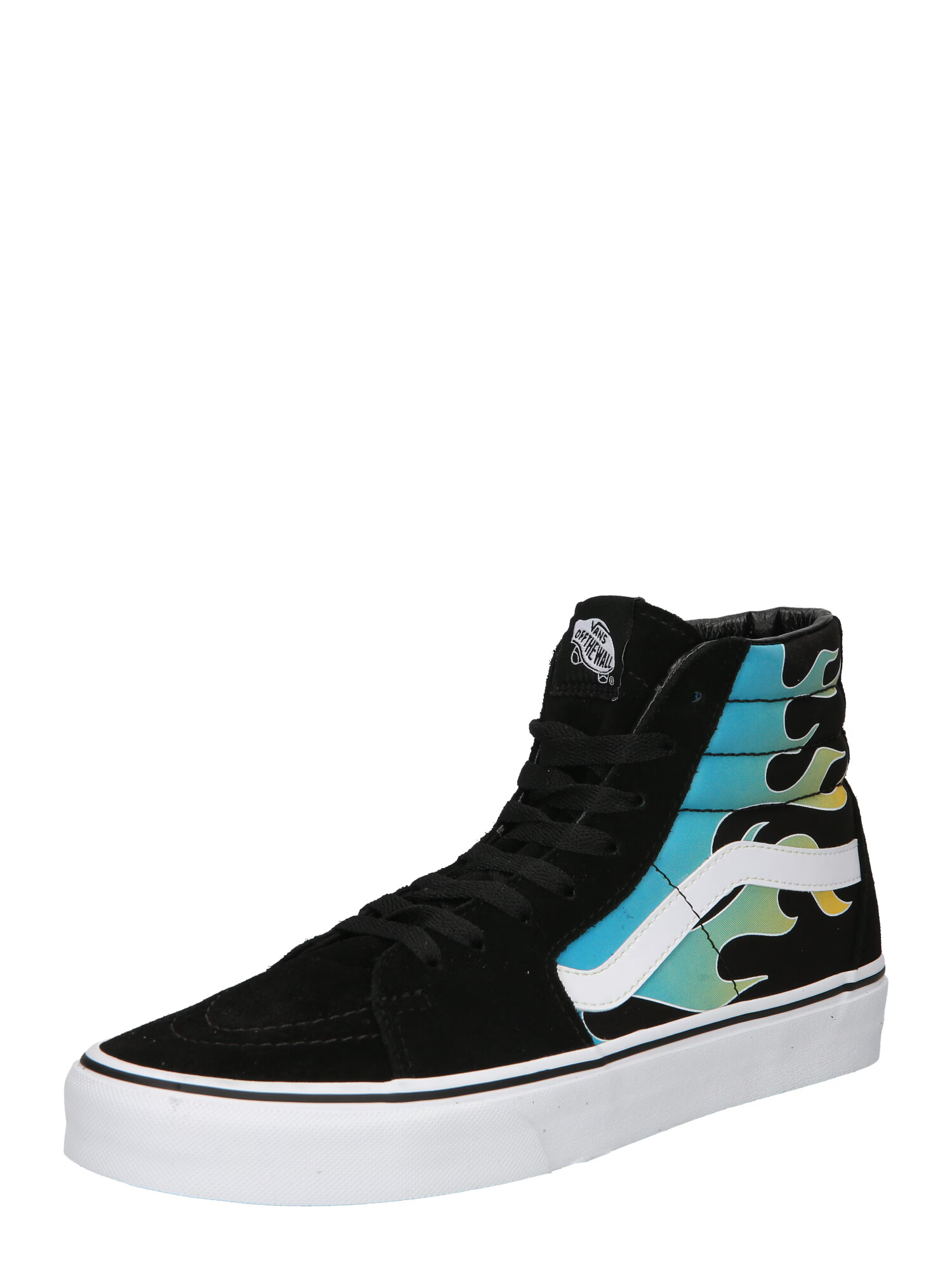 VANS Sneaker înalt azur / verde / negru / alb - Pled.ro