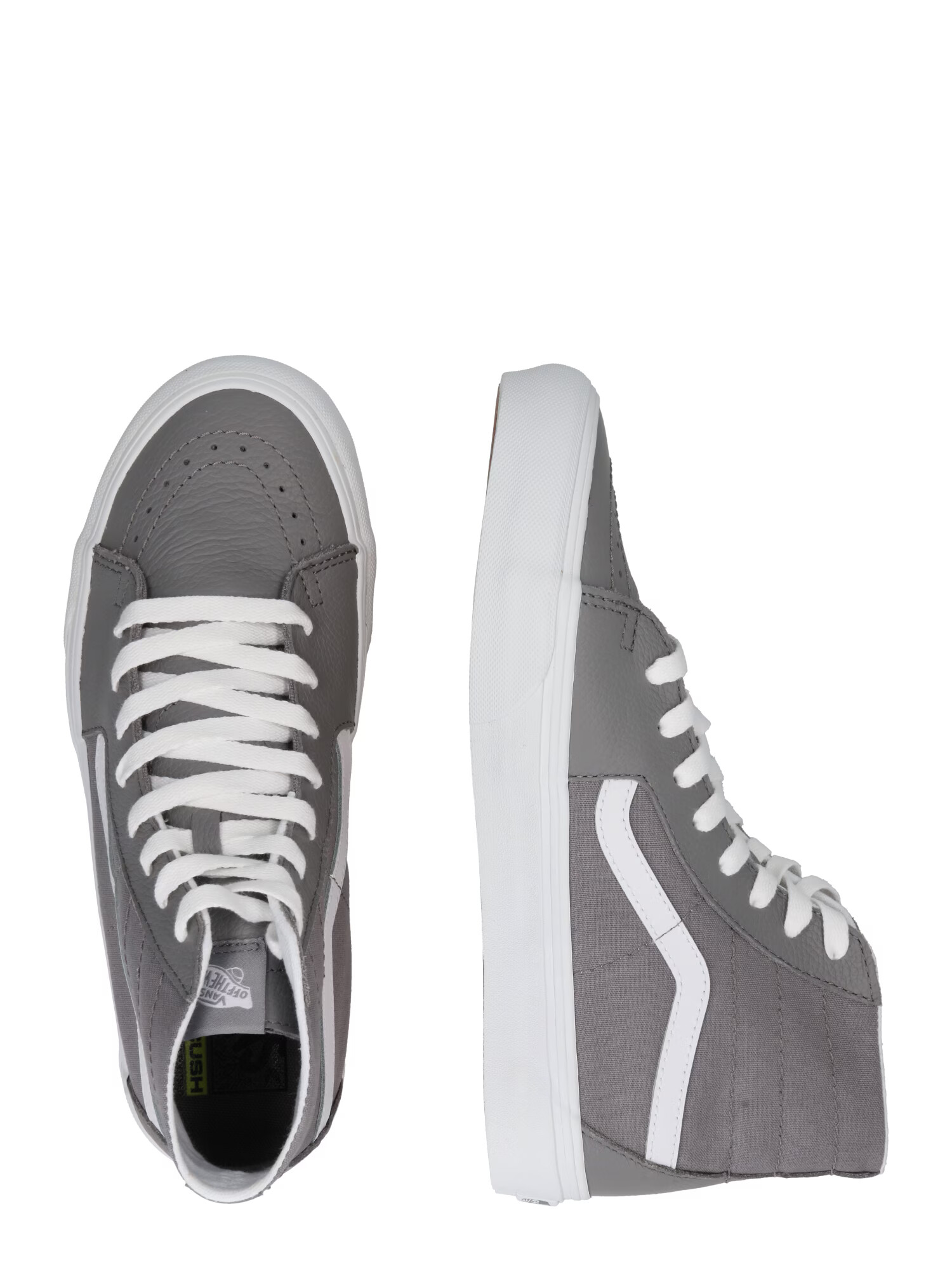 VANS Sneaker înalt gri / alb - Pled.ro