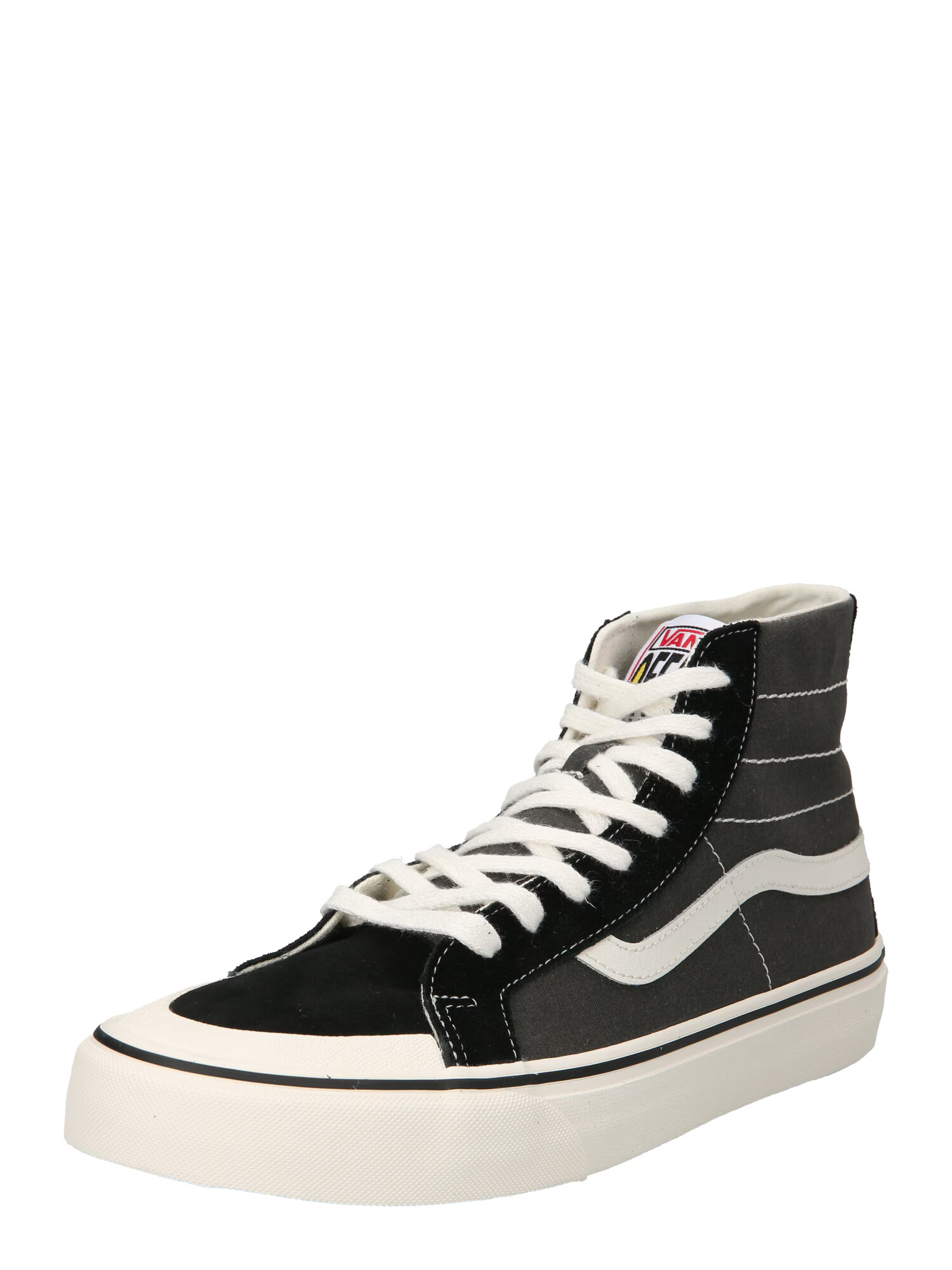 VANS Sneaker înalt negru / alb - Pled.ro