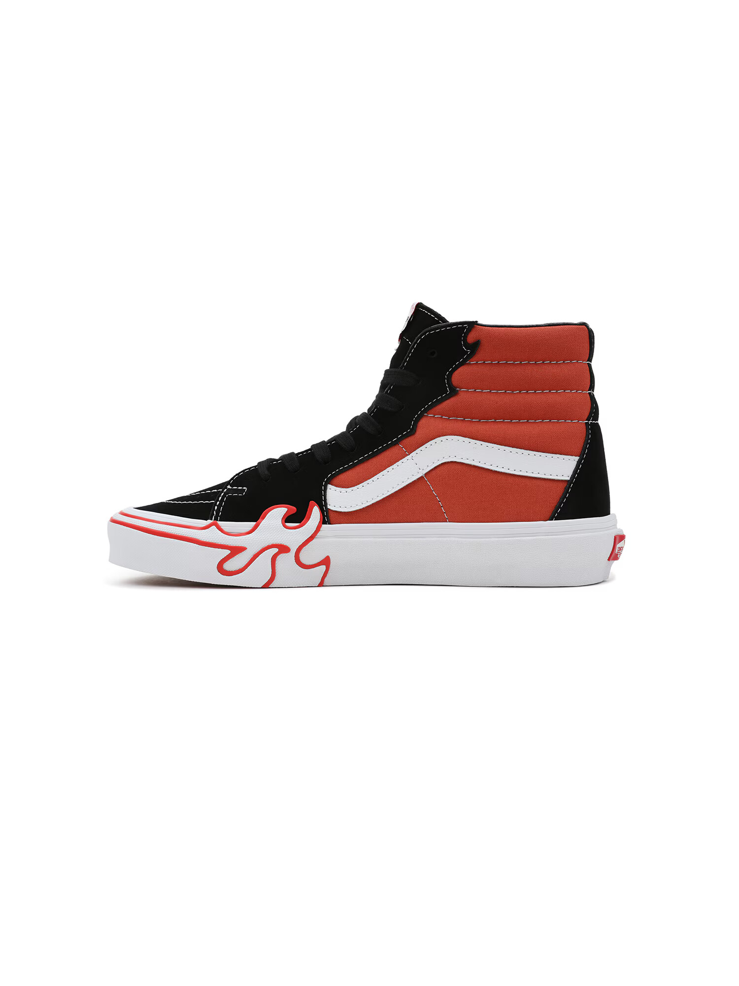 VANS Sneaker înalt 'SK8-Hi Flame' ocru / negru / alb - Pled.ro