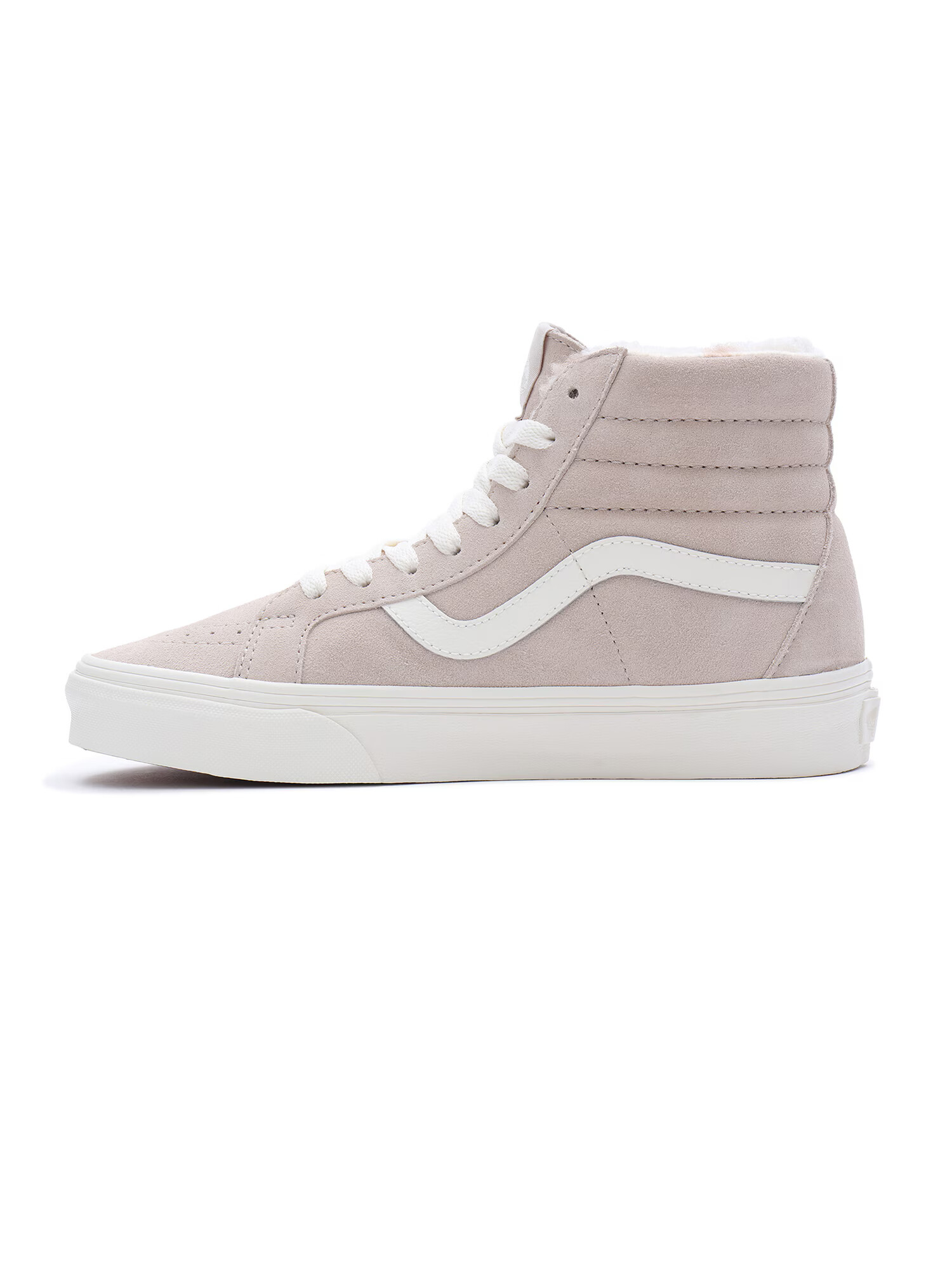 VANS Sneaker înalt 'SK8-Hi' gri taupe / alb - Pled.ro